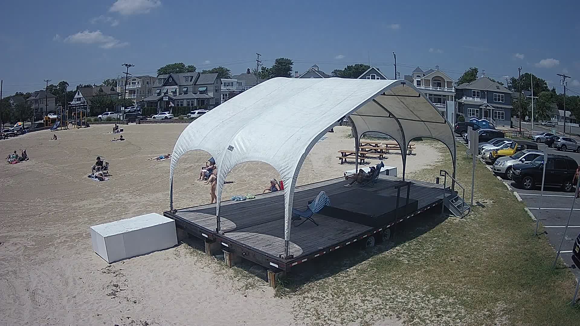 Higbee Beach Cam Looking at Stage
