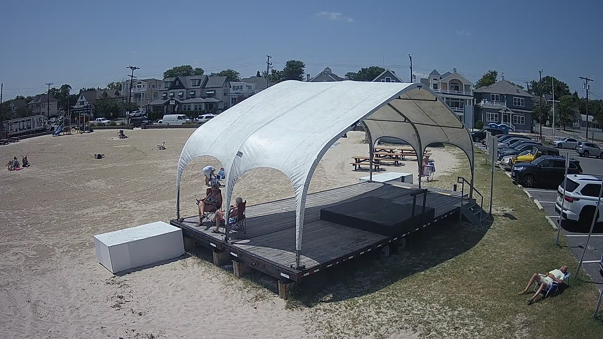 Higbee Beach Cam Looking at Stage