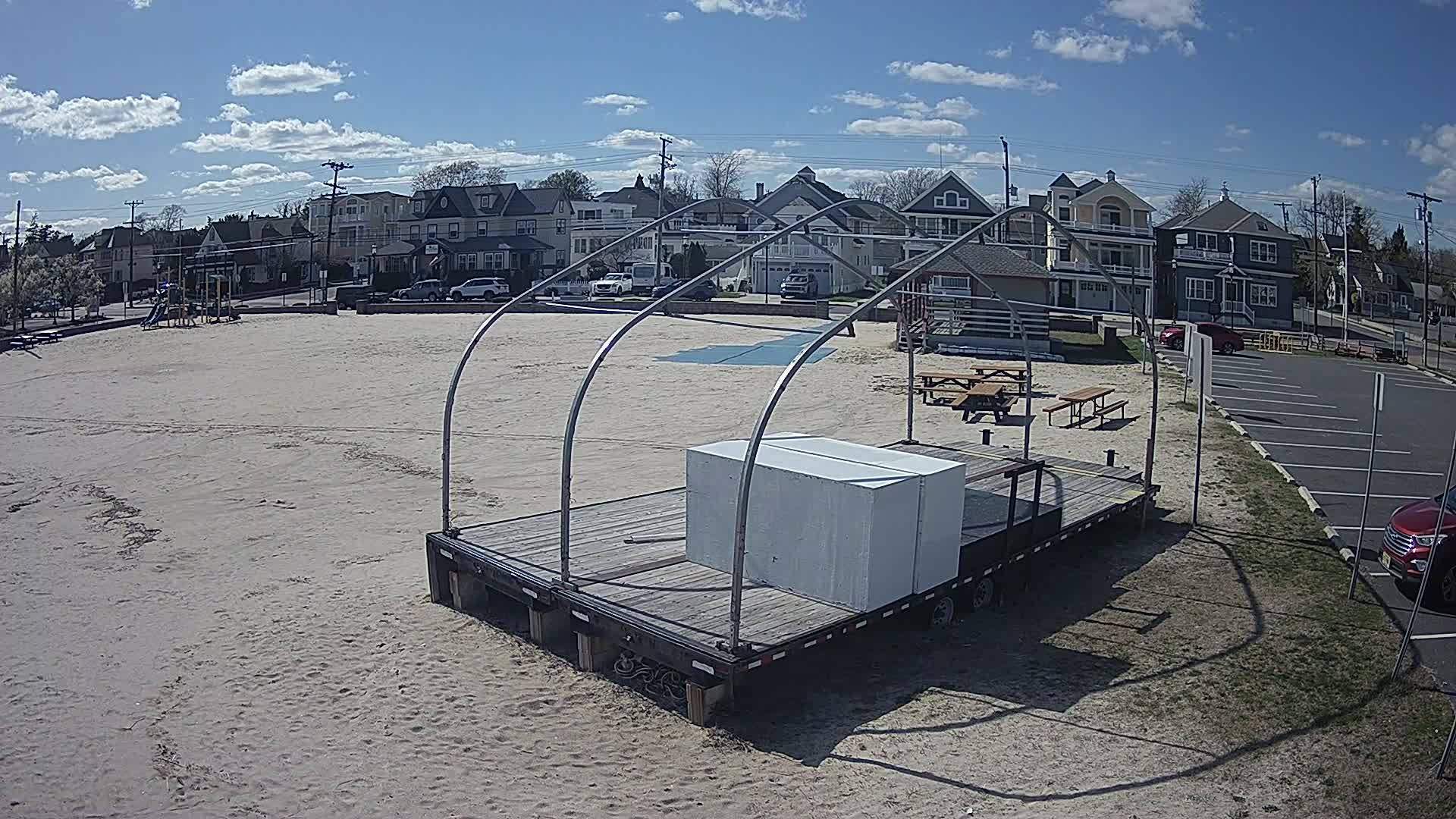 Higbee Beach Cam Looking at Stage