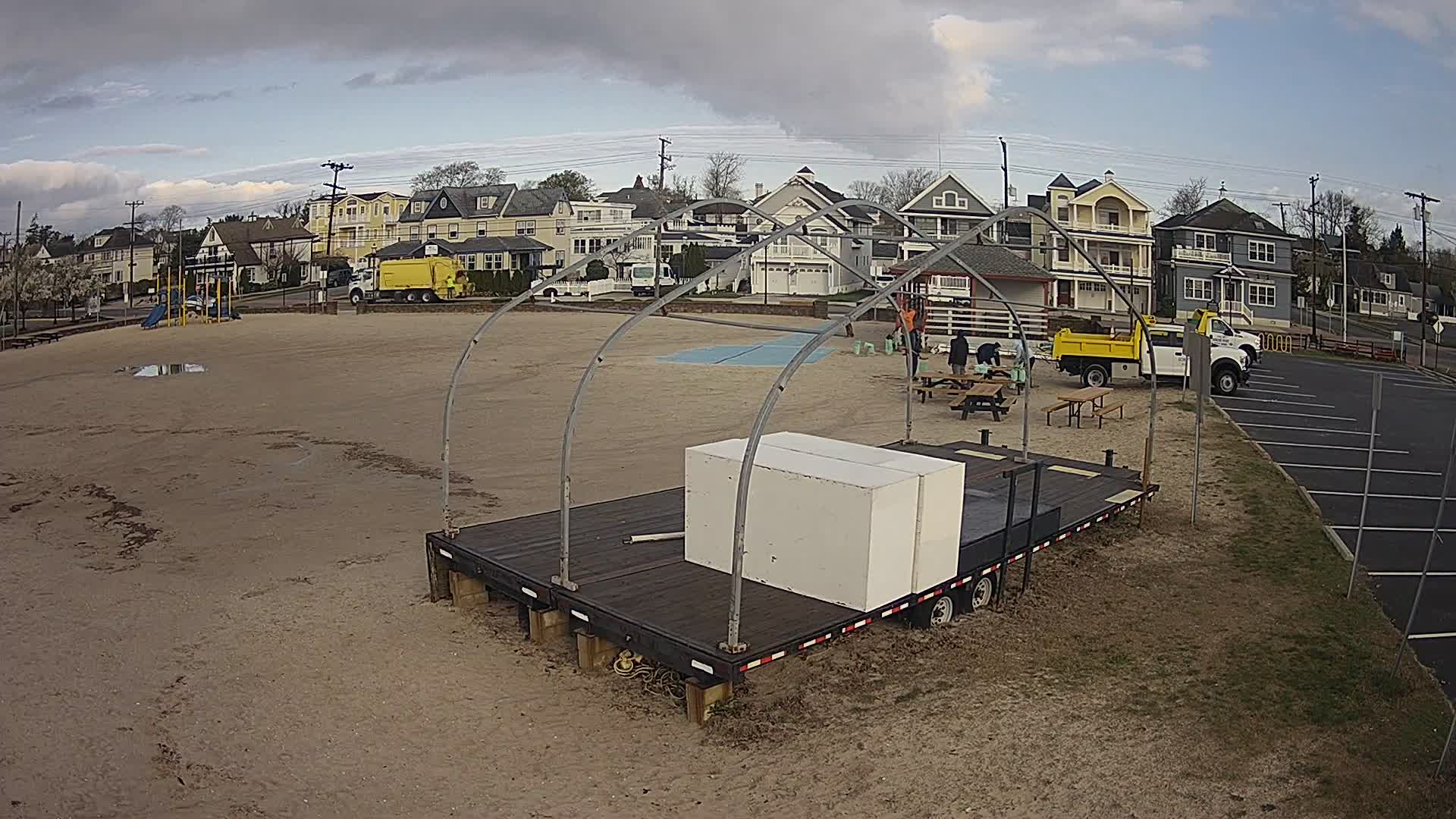 Higbee Beach Cam Looking at Stage