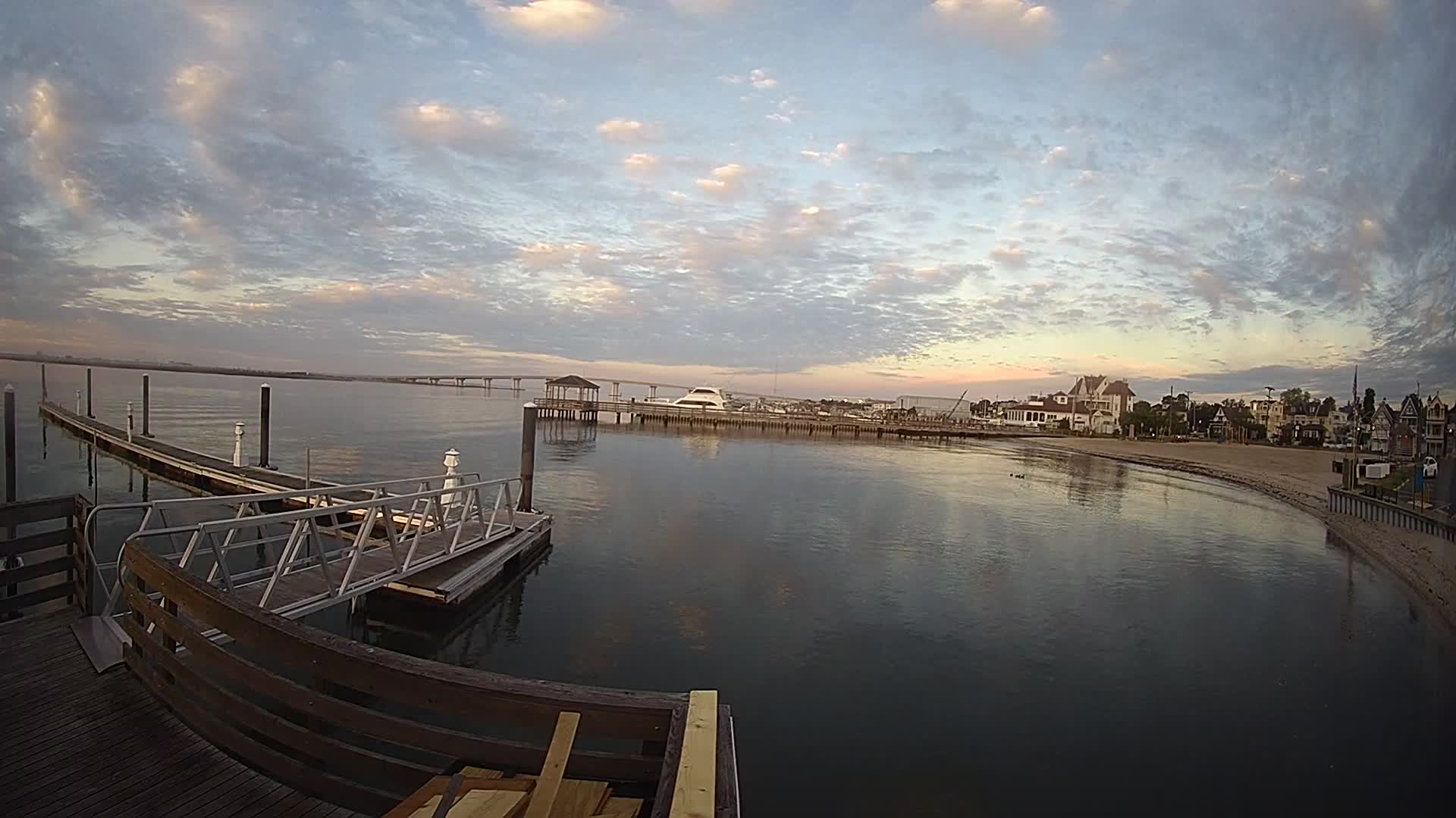 Higbee Beach Dock Cam Looking South