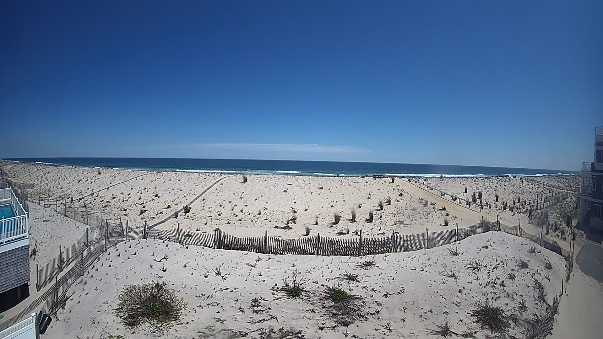 LBI 75th Street (East Lavenia) Beach Pano Cam