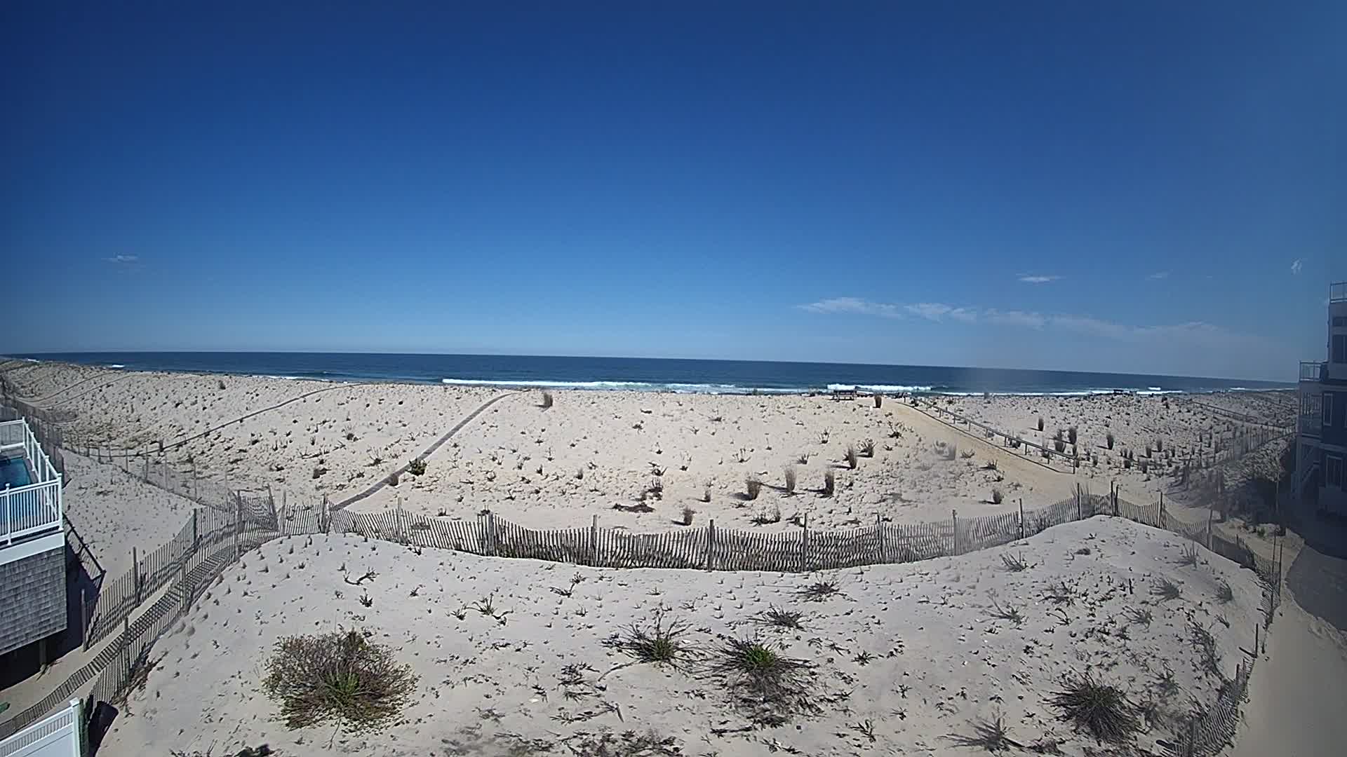 LBI 75th Street (East Lavenia) Beach Pano Cam