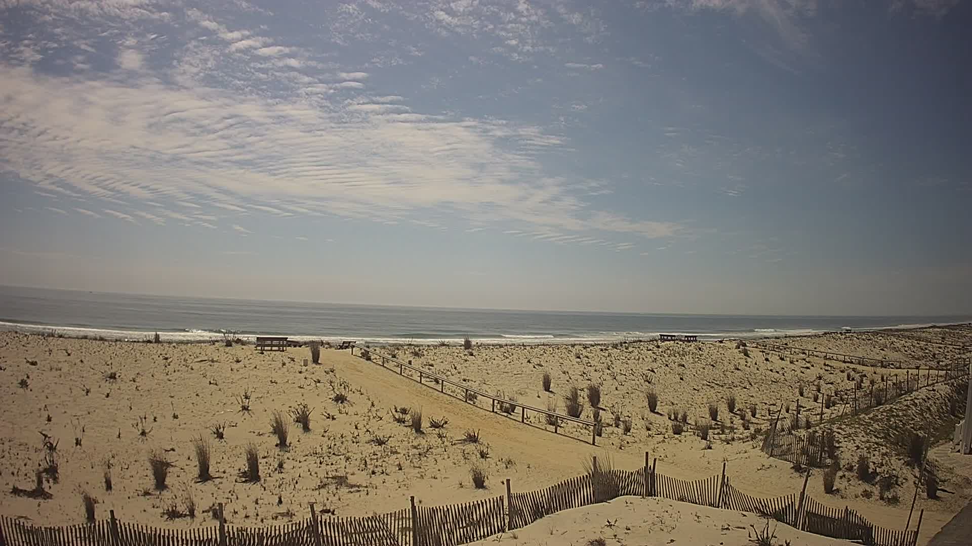 LBI 75th Street (East Lavenia) Beach looking south