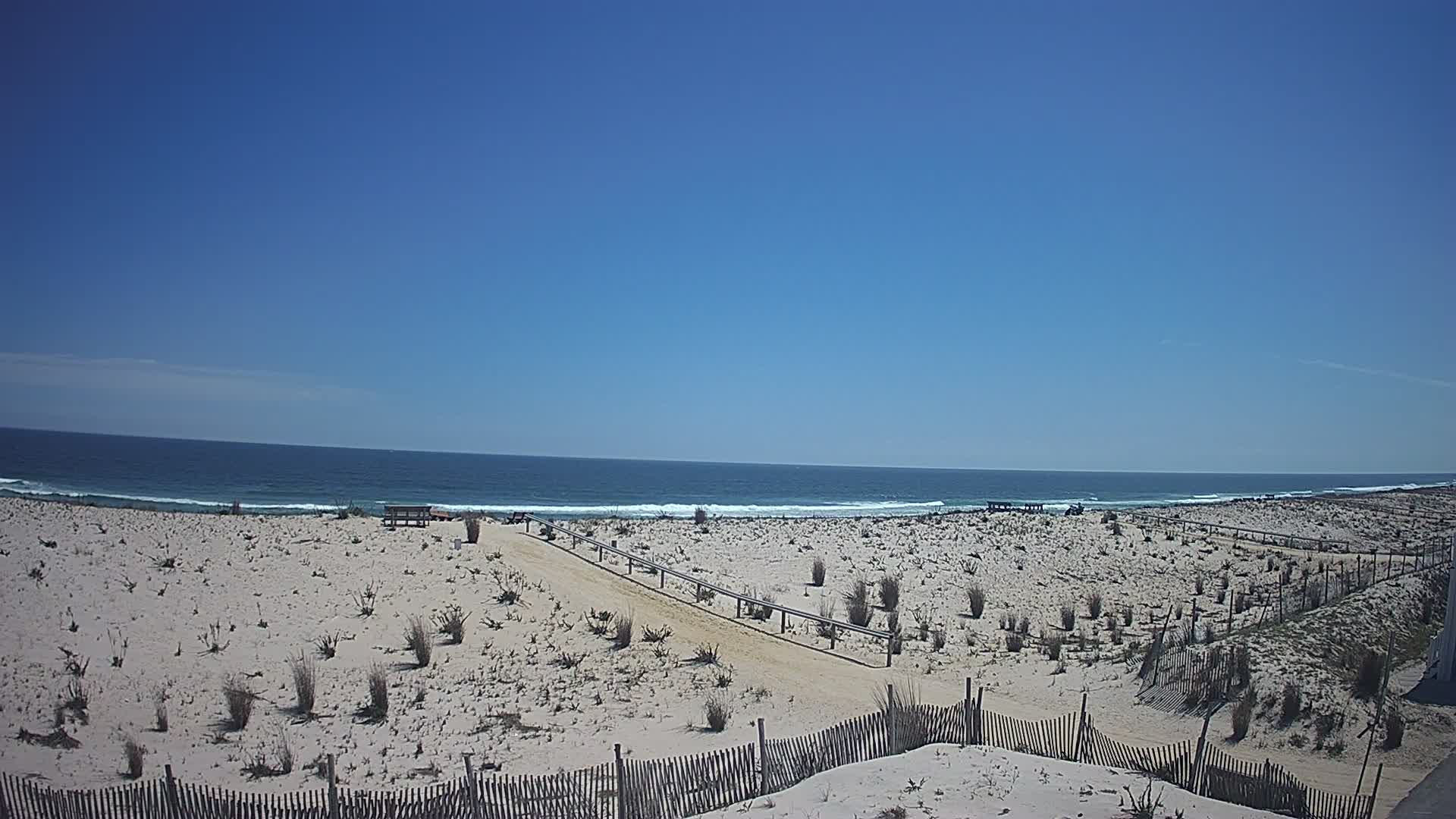 LBI 75th Street (East Lavenia) Beach looking south