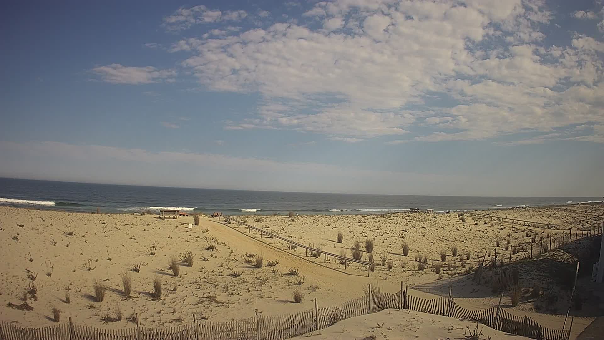 LBI 75th Street (East Lavenia) Beach looking south