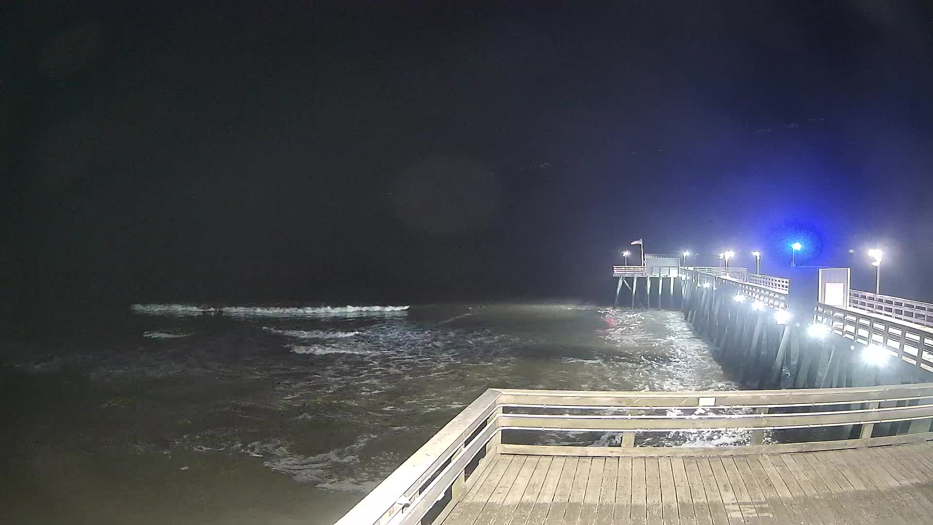 Margate Fishing Pier Looking Sunrise and Surfcam