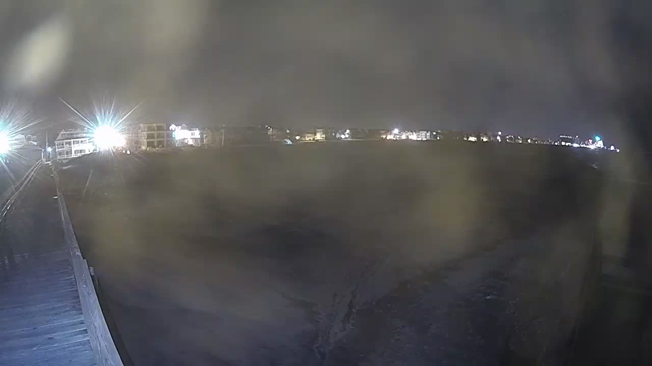Margate Fishing Pier Looking Northwest towards Beach