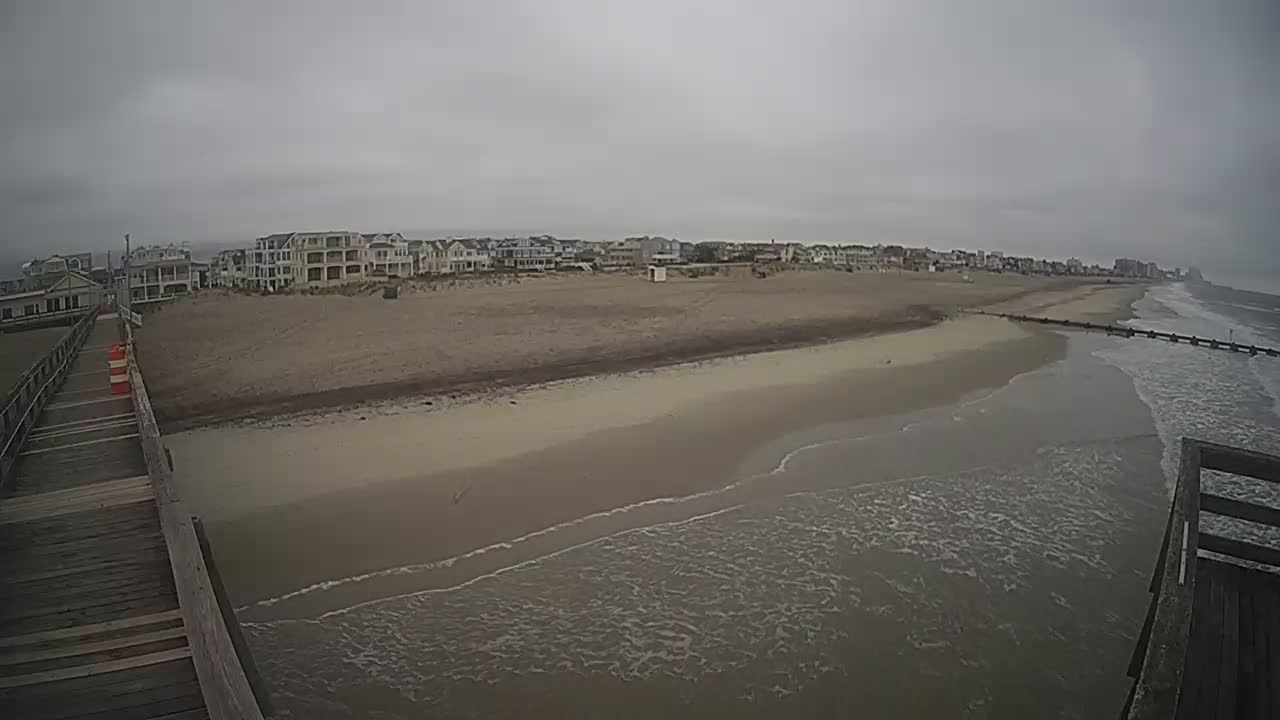 Margate Fishing Pier Looking Northwest towards Beach