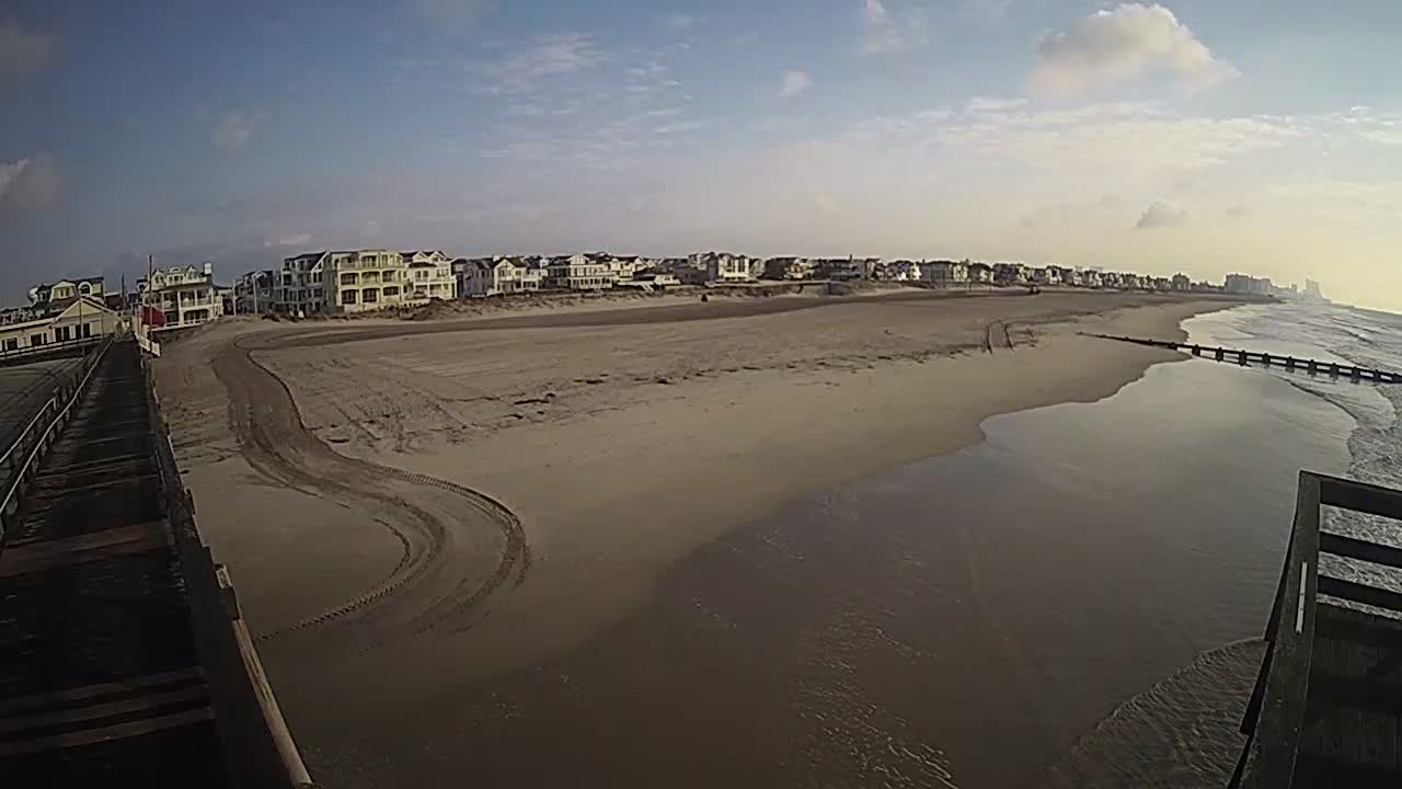Margate Fishing Pier Looking Northwest towards Beach