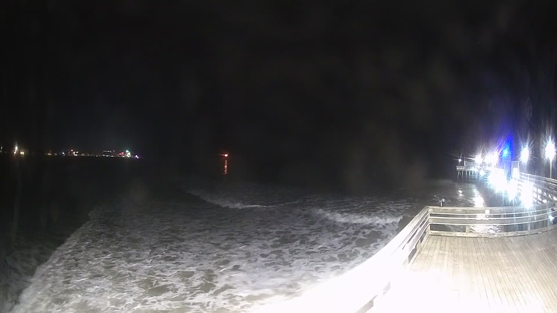 Margate Fishing Pier Pano Cam Looking North for Surfers