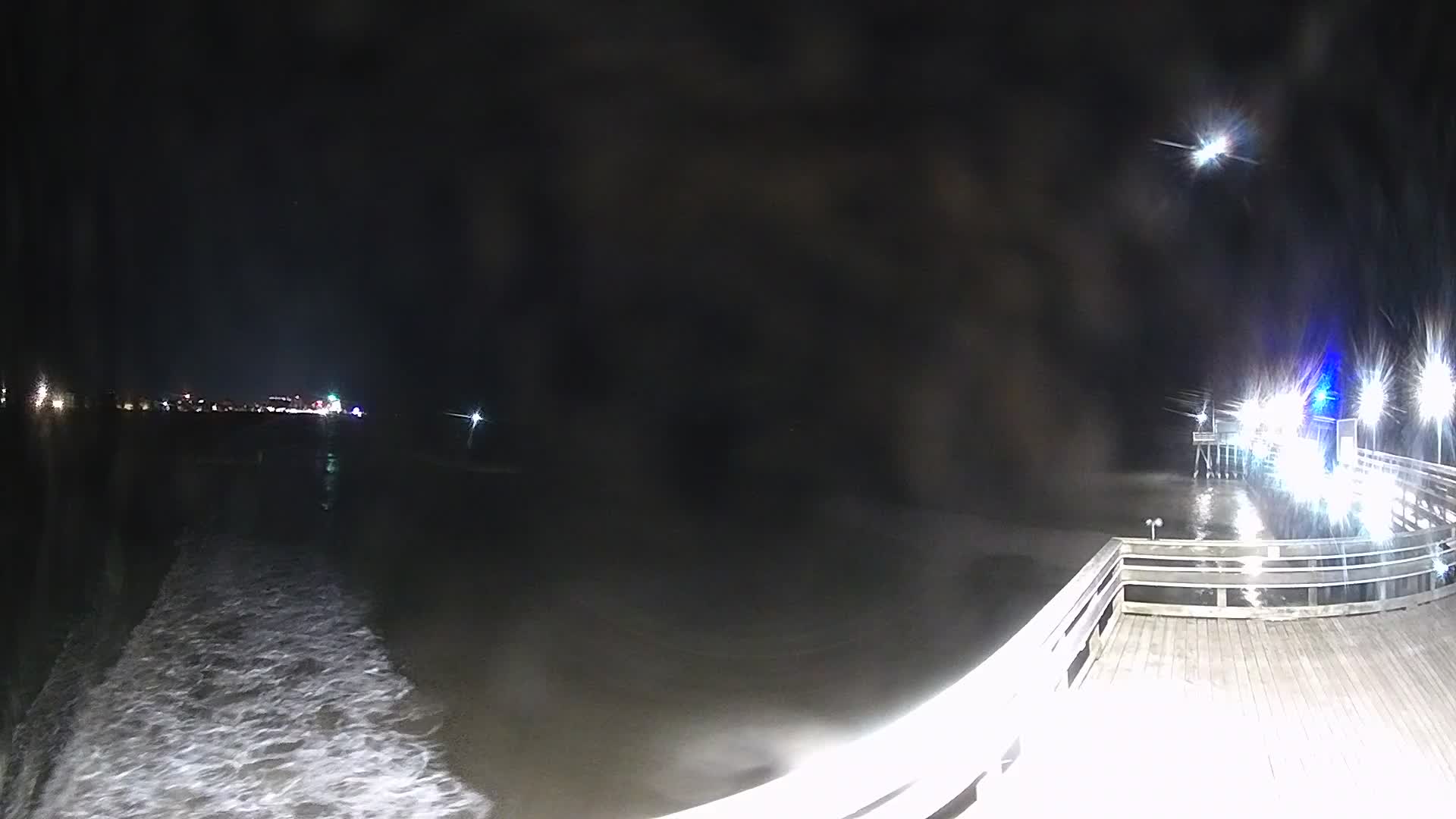 Margate Fishing Pier Pano Cam Looking North for Surfers