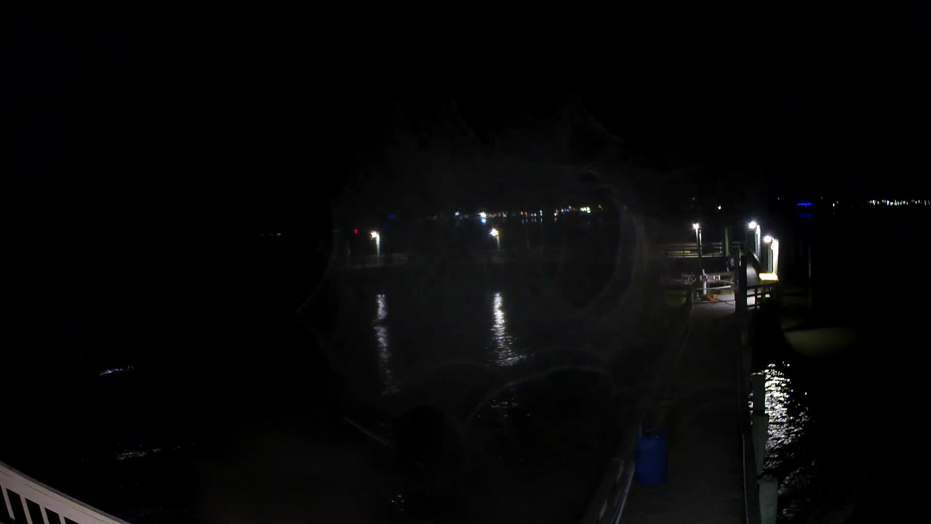 Oceanic Fishing Pier Wide Shot Looking West