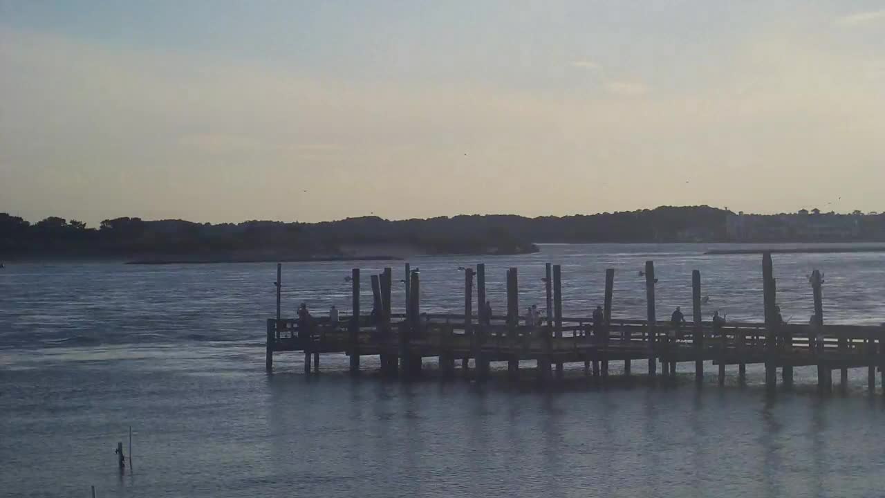 Oceanic Fishing Pier Looking Towards Bait Station