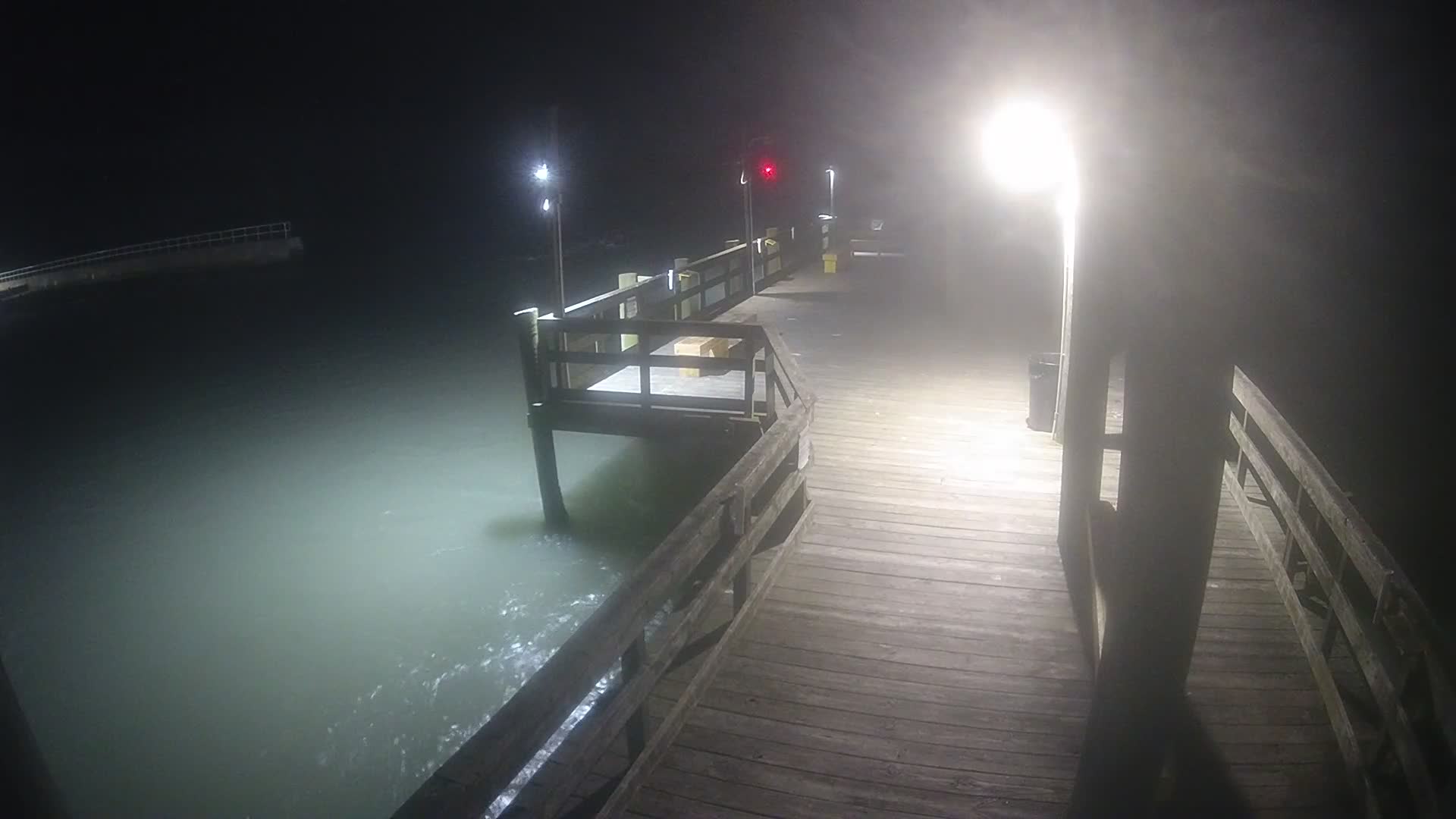 Oceanic Fishing Pier Looking South at Pier End