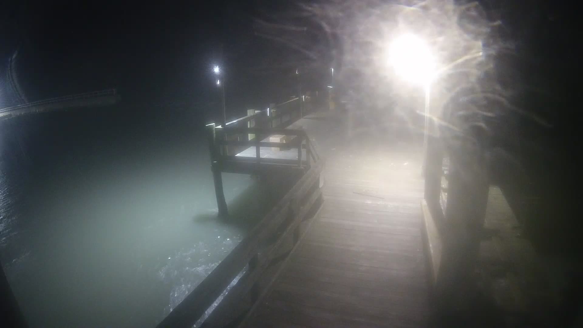 Oceanic Fishing Pier Looking South at Pier End
