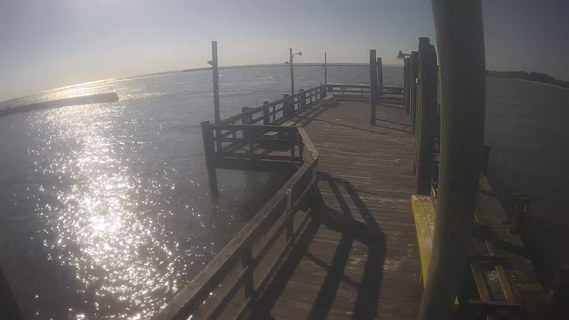 Oceanic Fishing Pier Looking South at Pier End