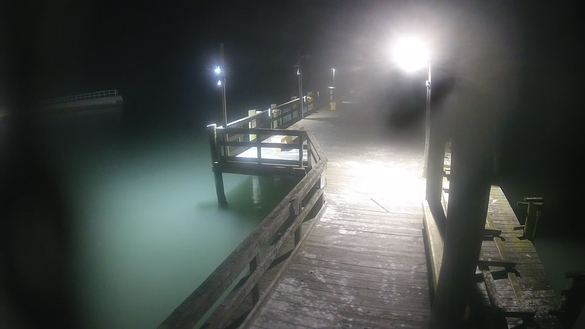 Oceanic Fishing Pier Looking South at Pier End