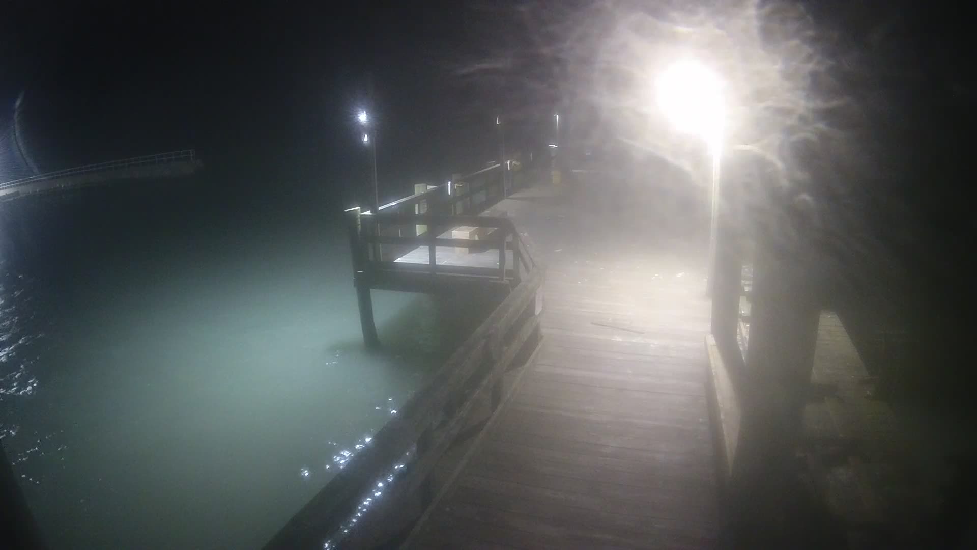 Oceanic Fishing Pier Looking South at Pier End