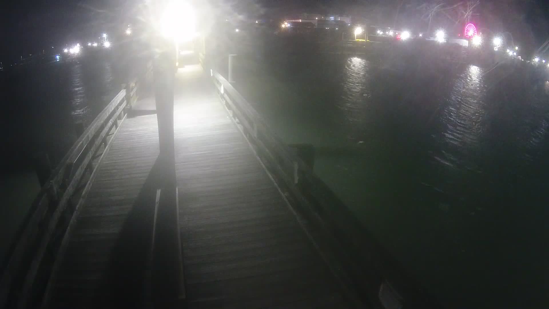 Oceanic Fishing Pier Looking North towards town