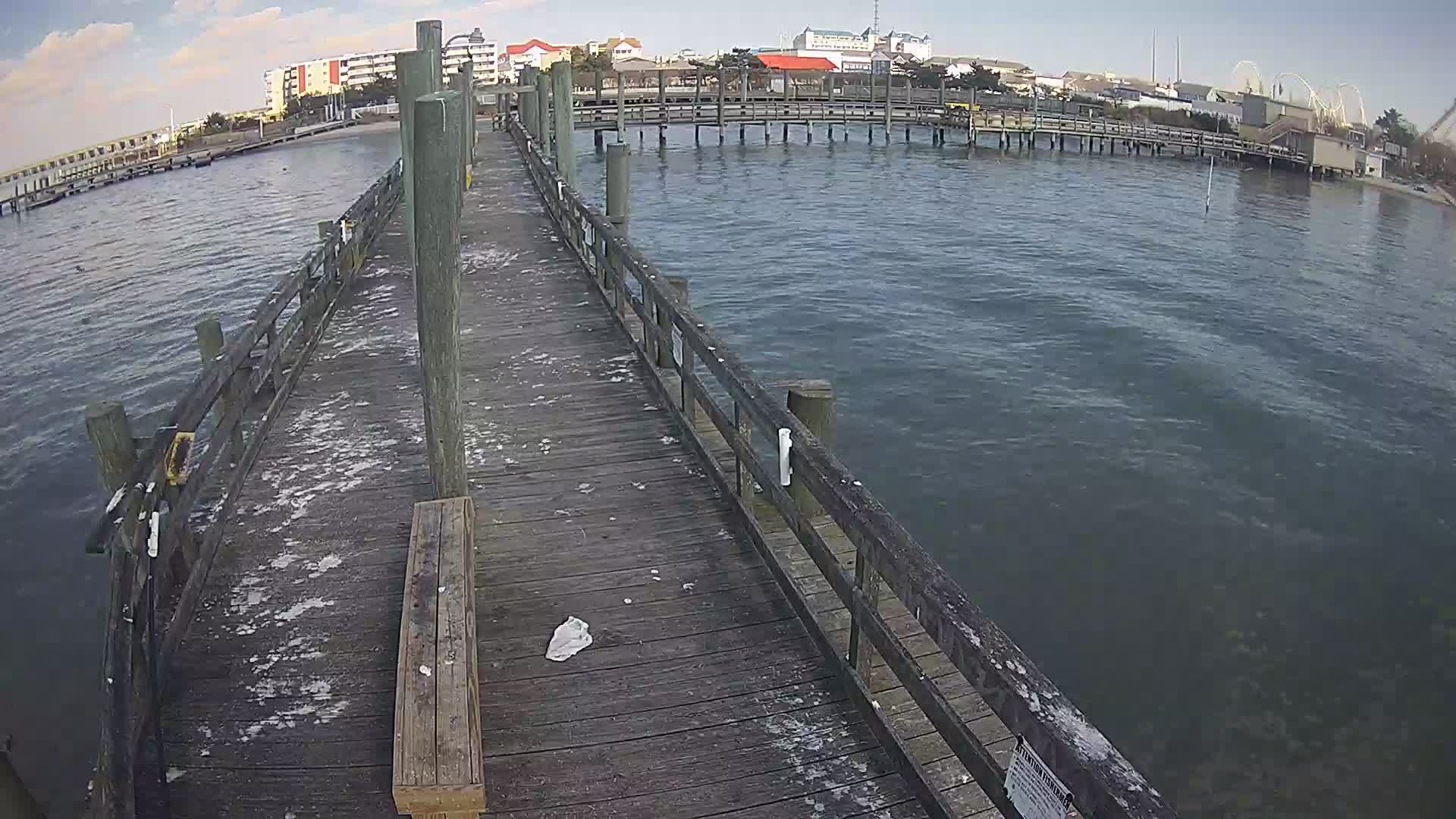 Oceanic Fishing Pier Looking North towards town