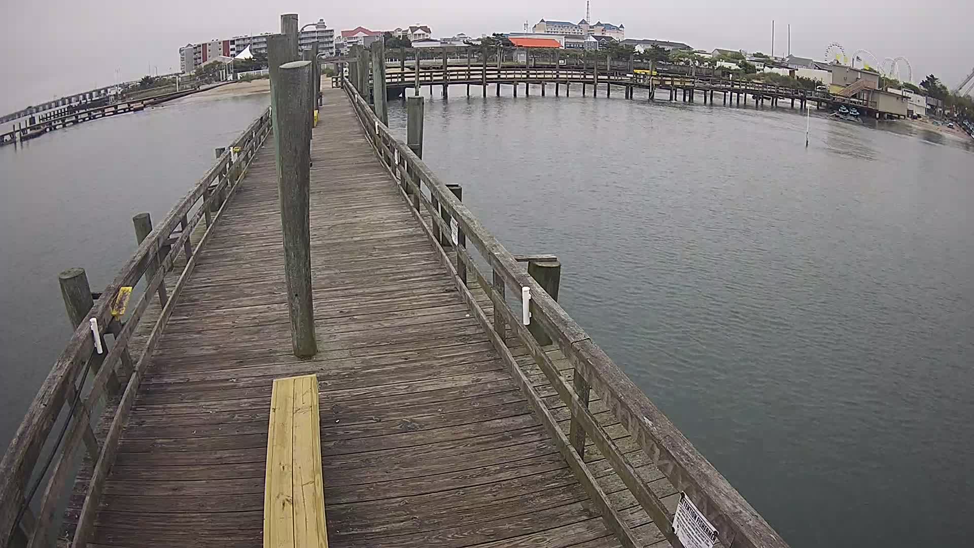 Oceanic Fishing Pier Looking North towards town