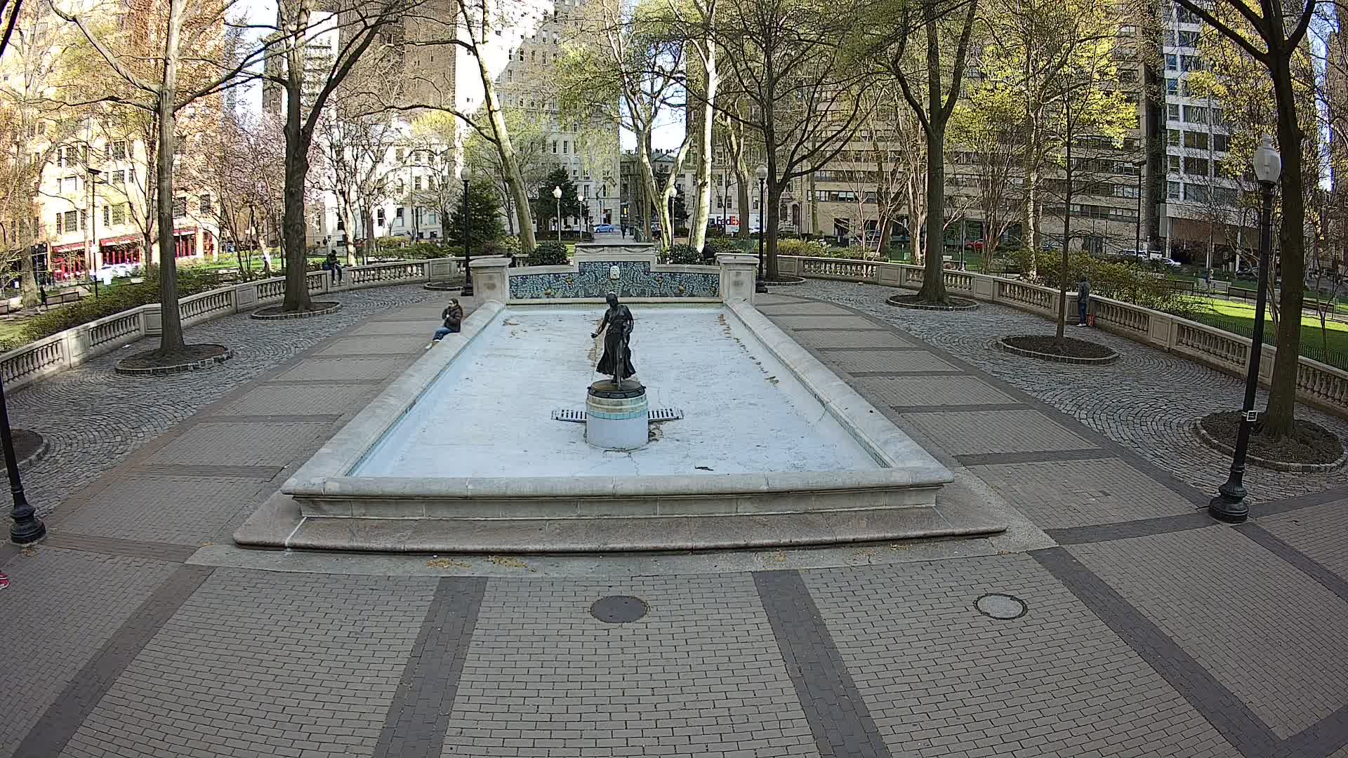 Rittenhouse Square Fountain Cam