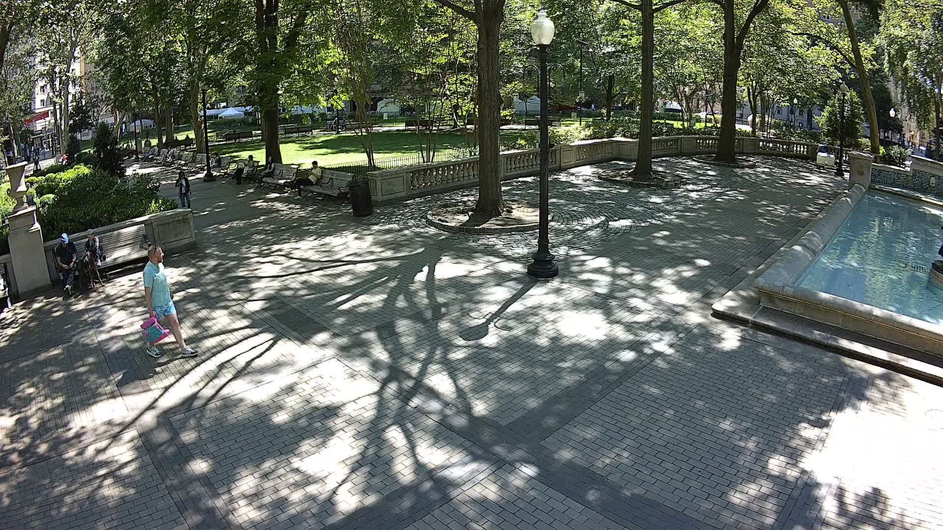 Rittenhouse Square looking Northeast