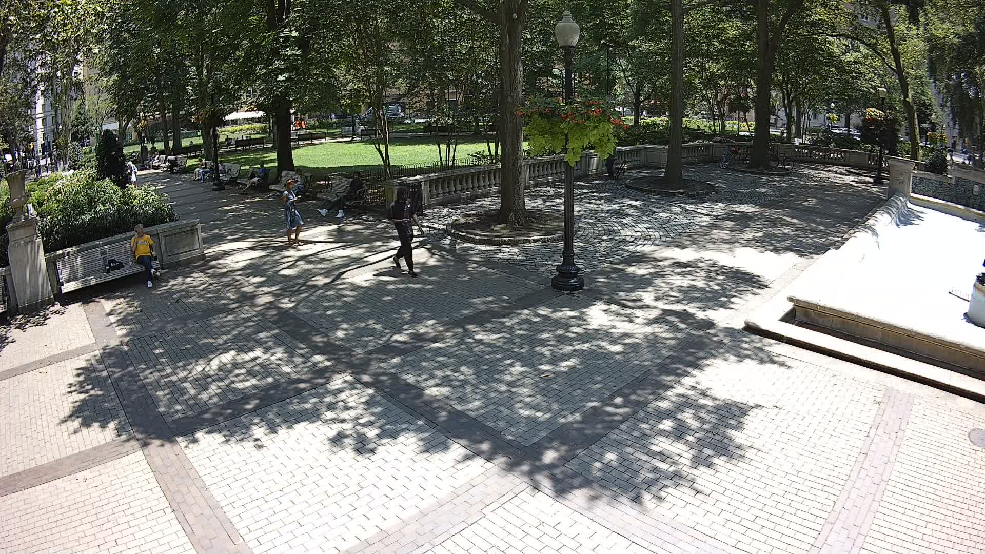 Rittenhouse Square looking Northeast