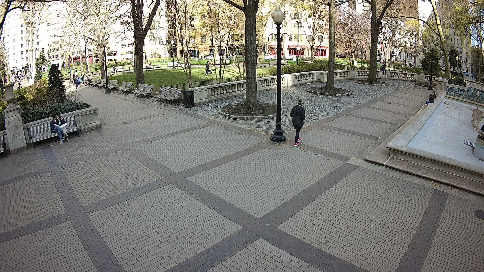 Rittenhouse Square looking Northeast