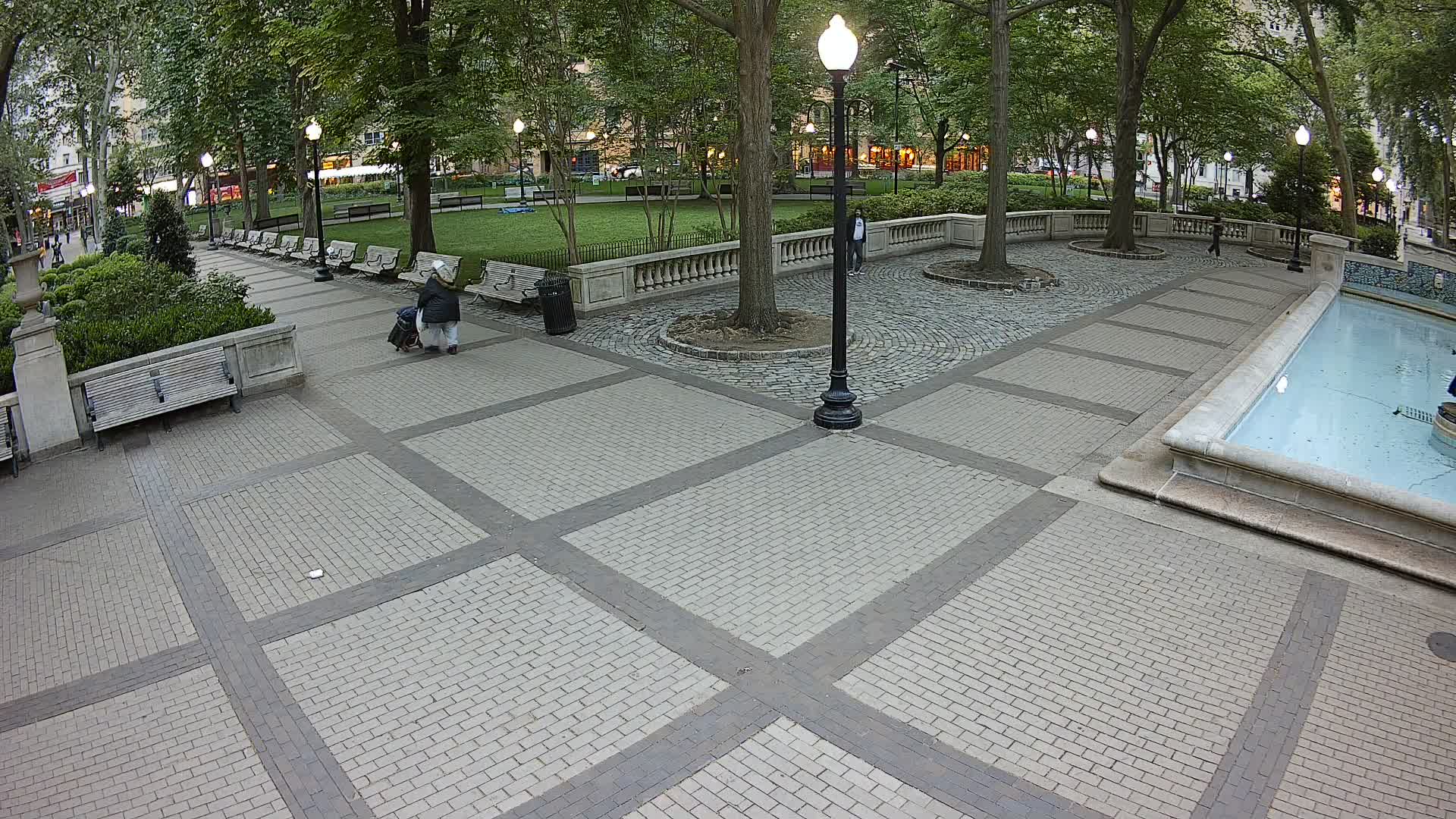 Rittenhouse Square looking Northeast