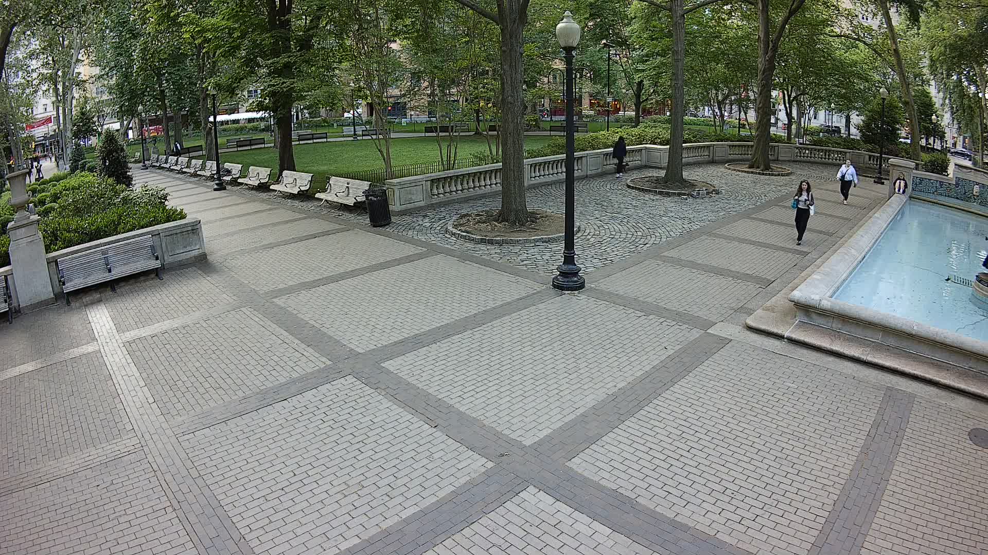 Rittenhouse Square looking Northeast