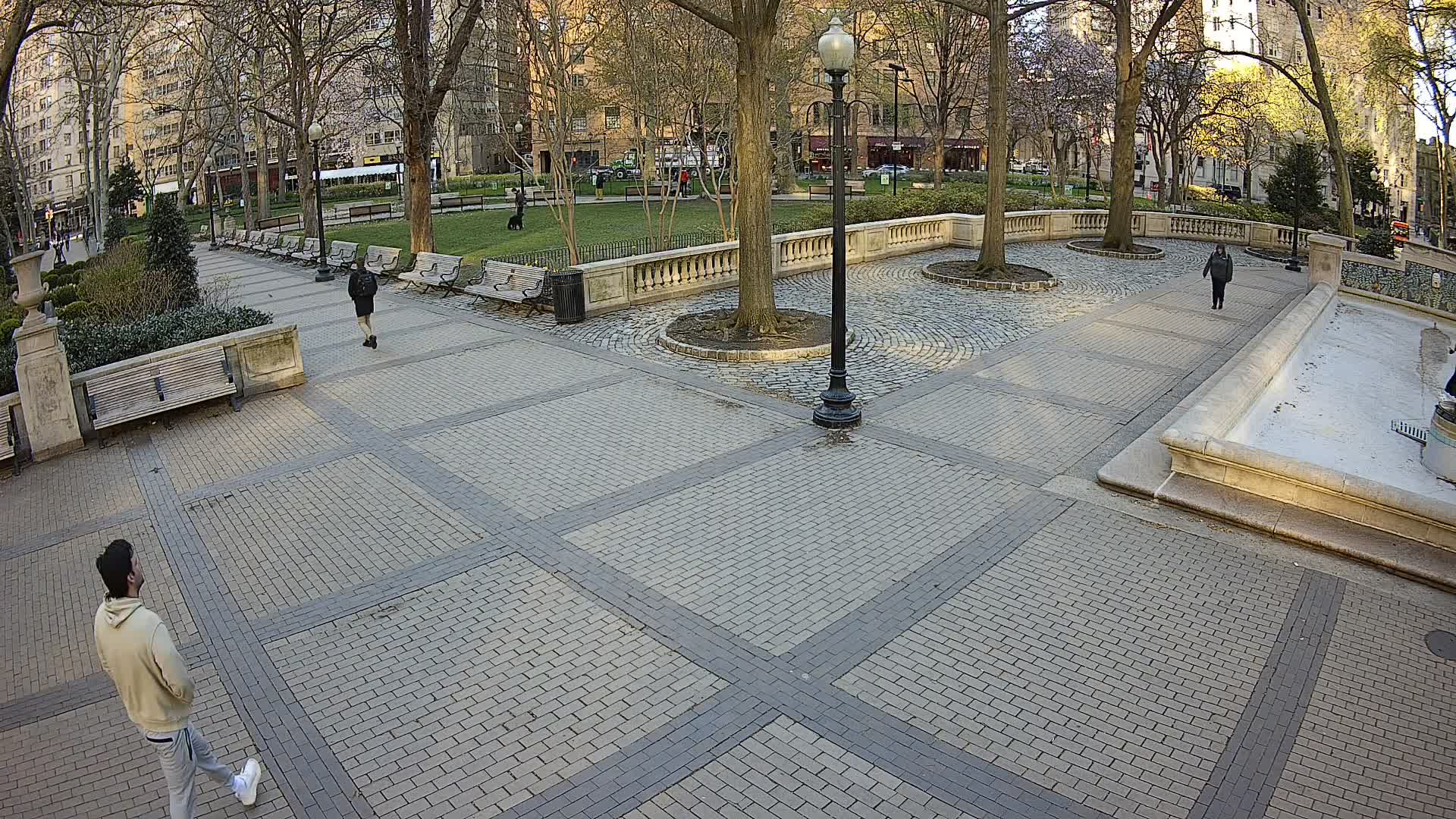 Rittenhouse Square looking Northeast