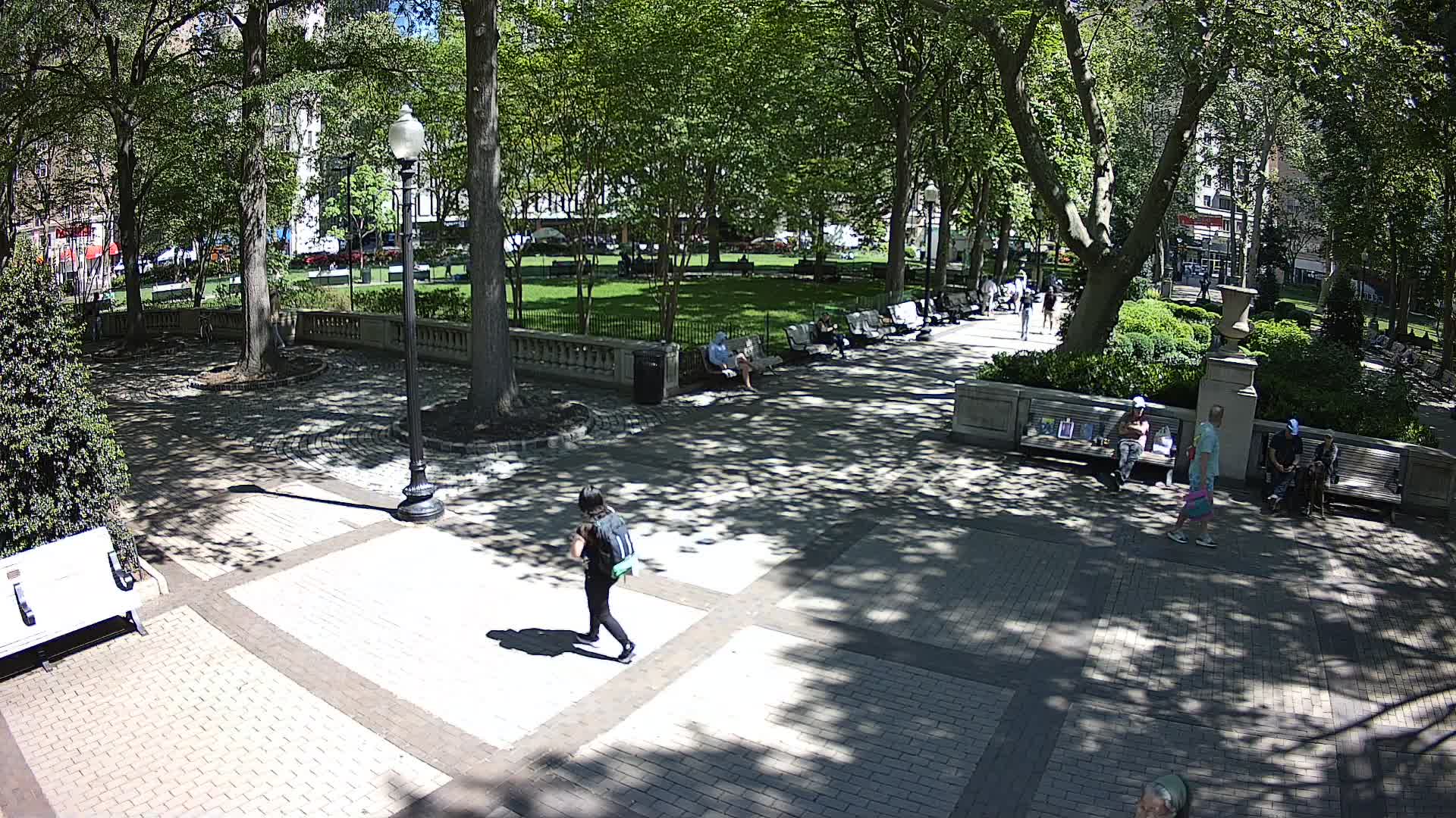 Rittenhouse Square looking Northwest