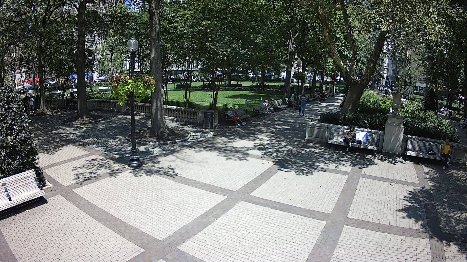 Rittenhouse Square looking Northwest
