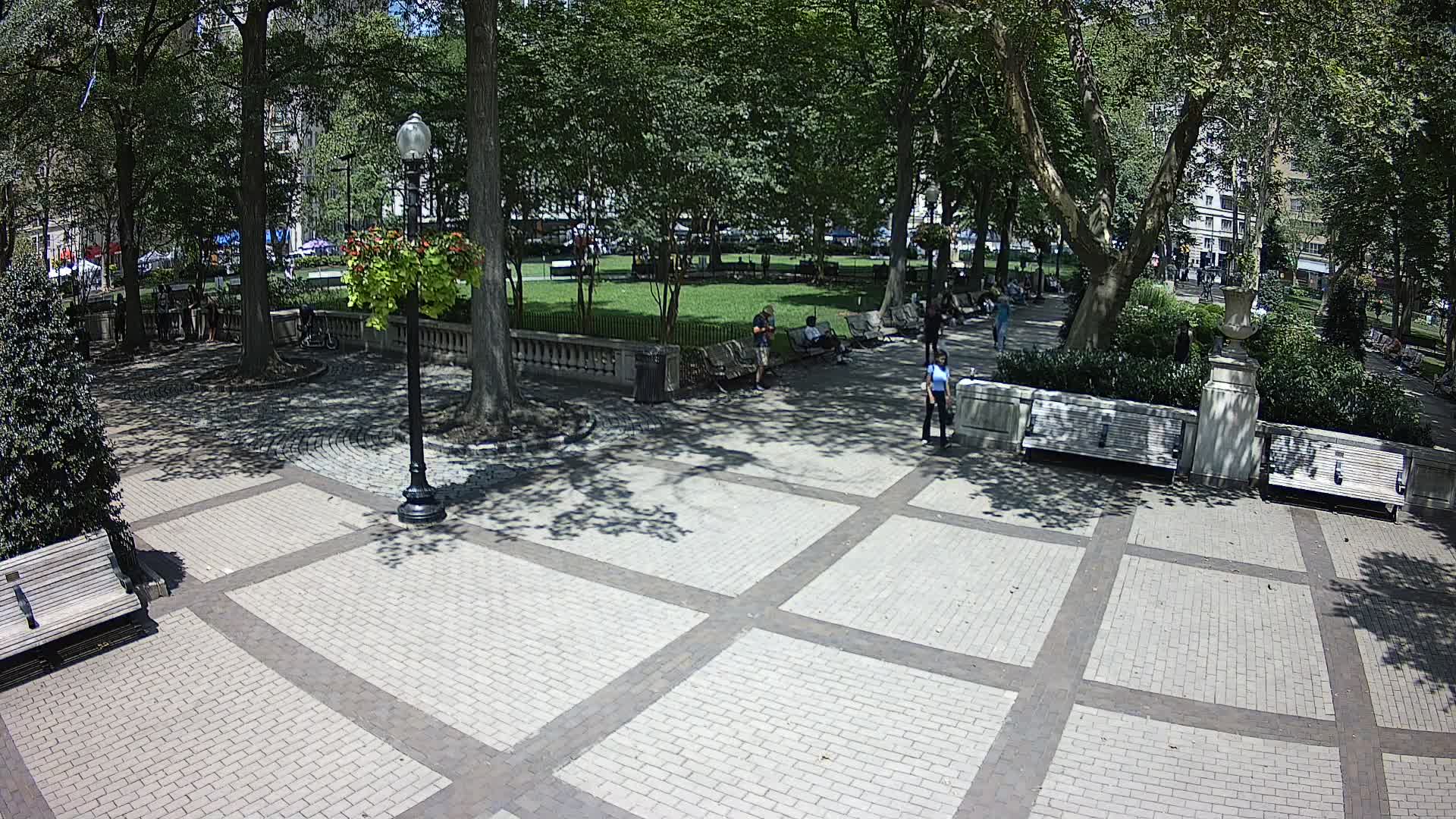 Rittenhouse Square looking Northwest