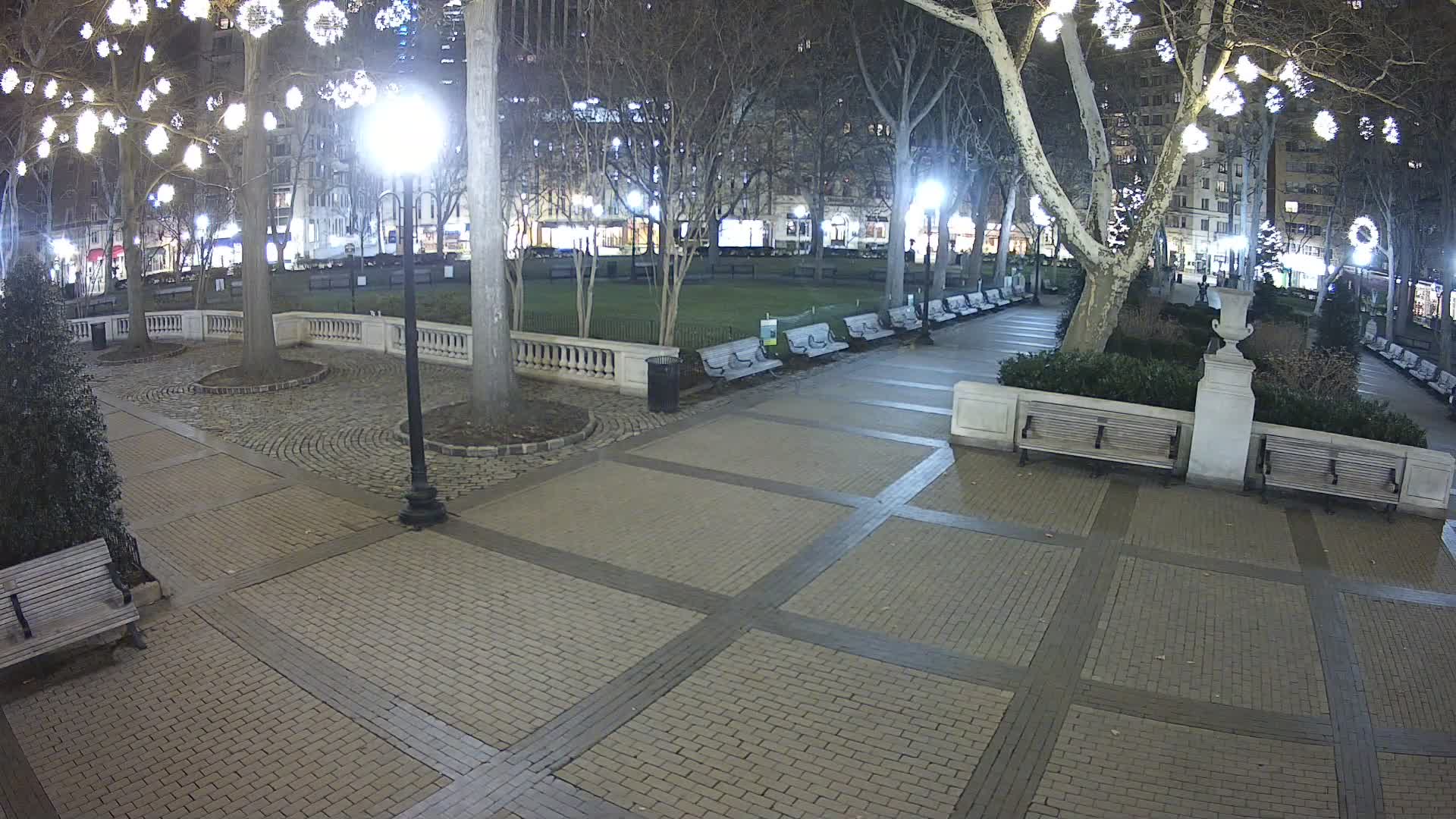 Rittenhouse Square looking Northwest