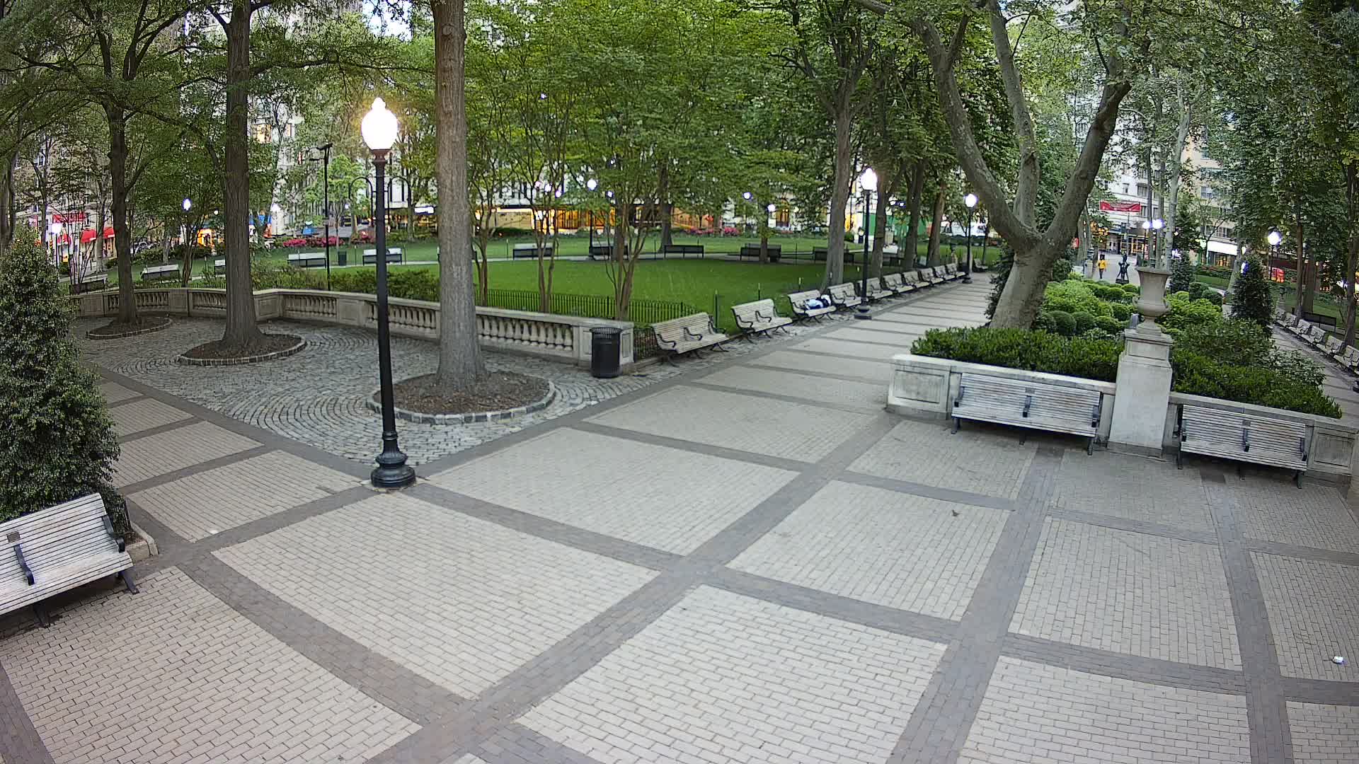 Rittenhouse Square looking Northwest