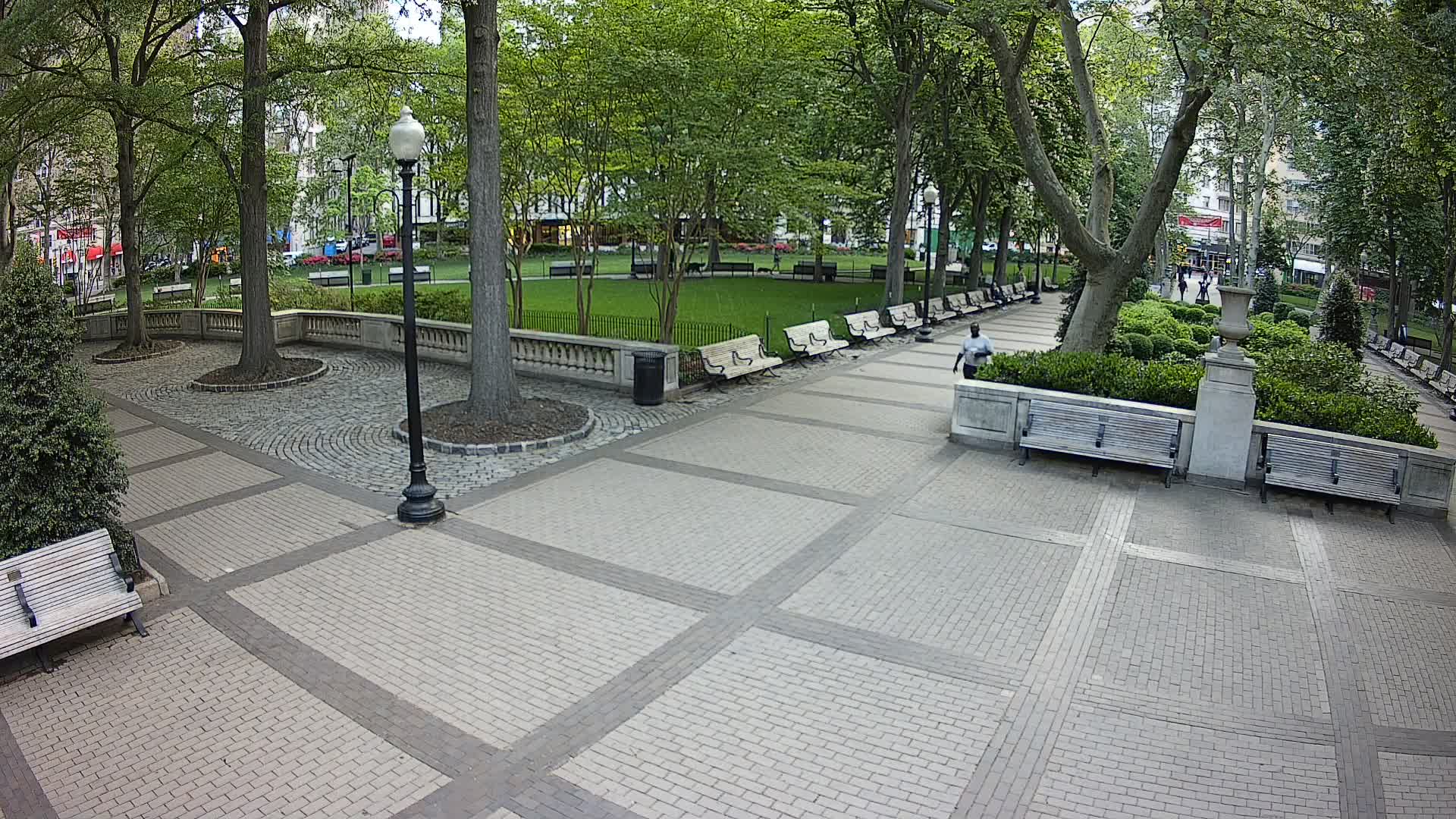 Rittenhouse Square looking Northwest