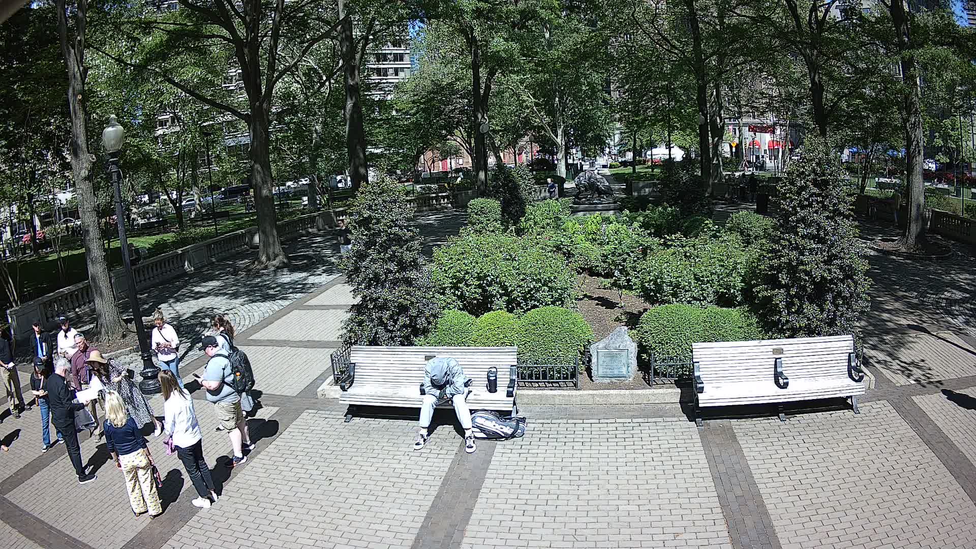 Rittenhouse Square looking North