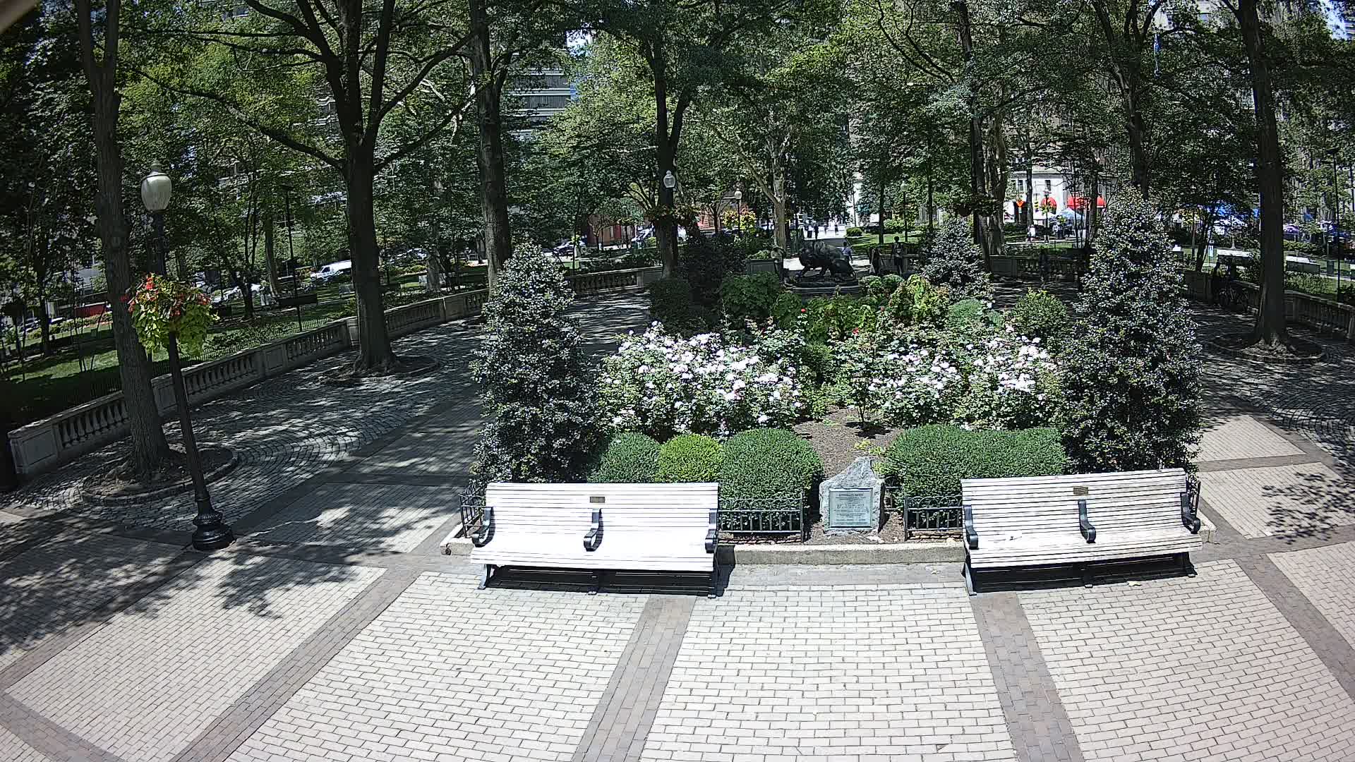 Rittenhouse Square looking North