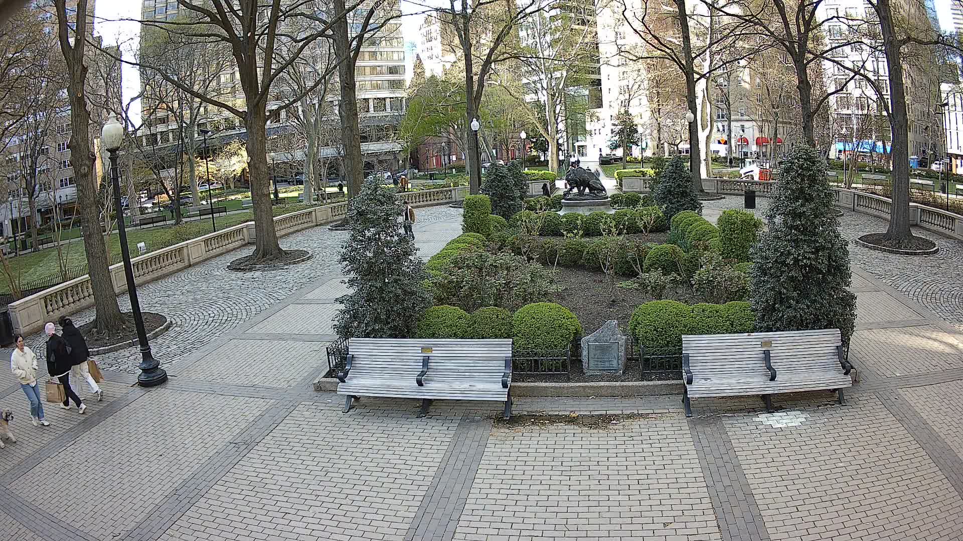 Rittenhouse Square looking North