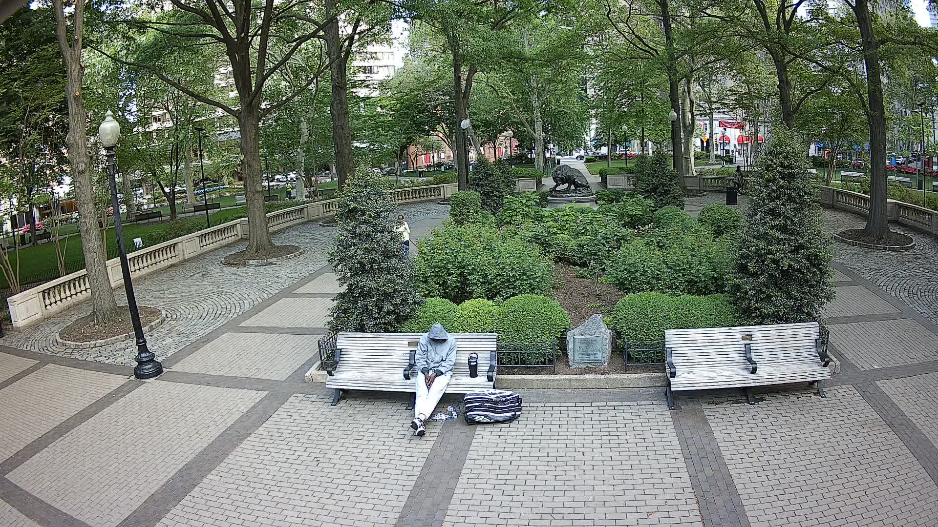 Rittenhouse Square looking North