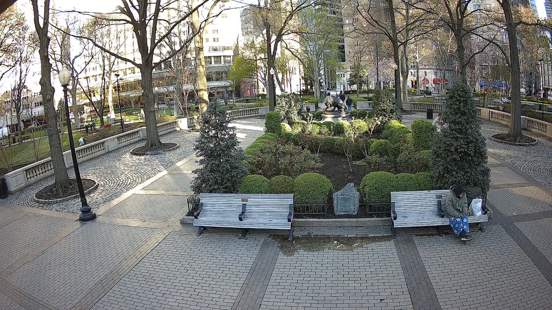 Rittenhouse Square looking North