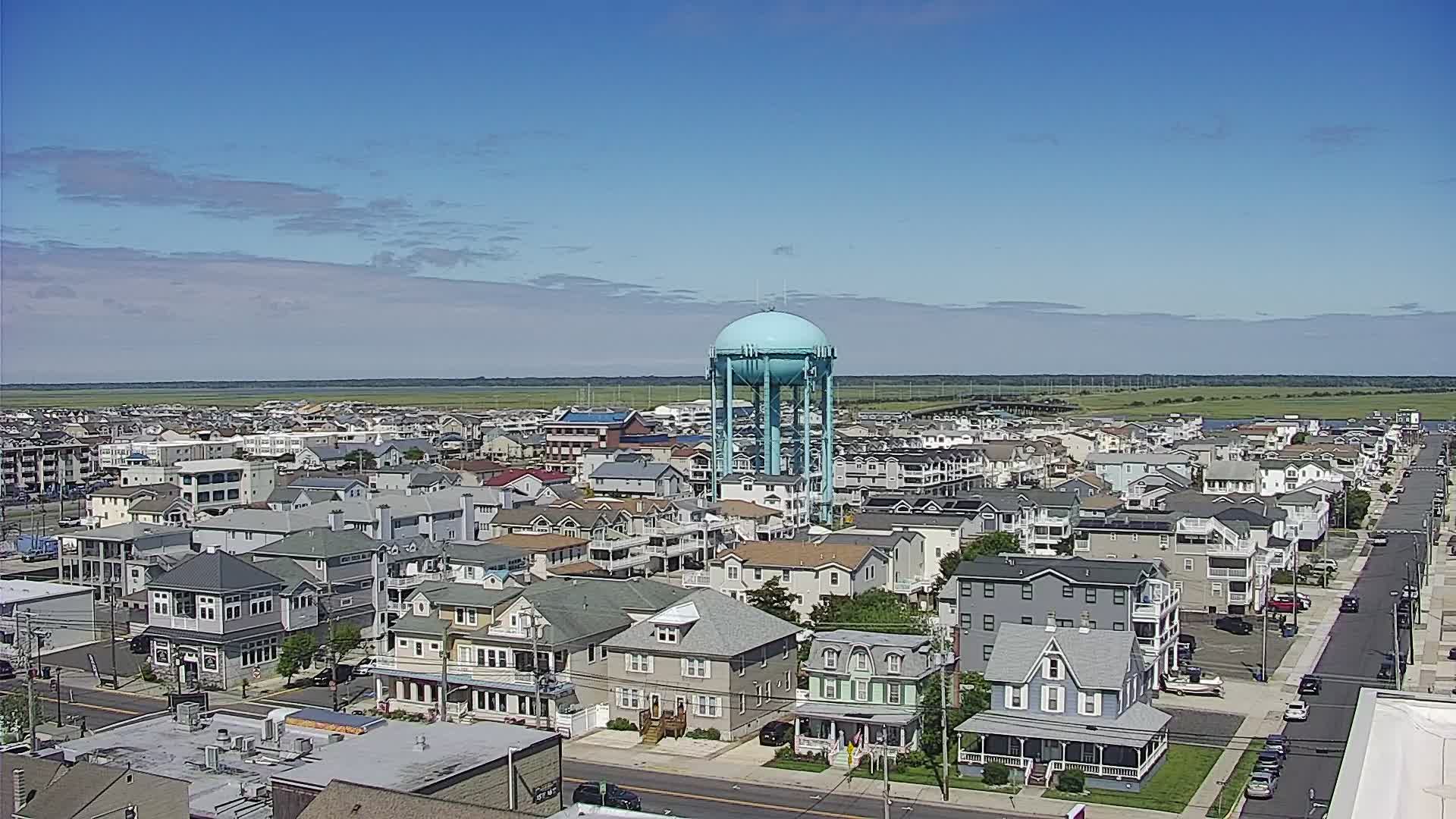 Spinnaker  PTZ Cam Looking Southwest - City Skyline View