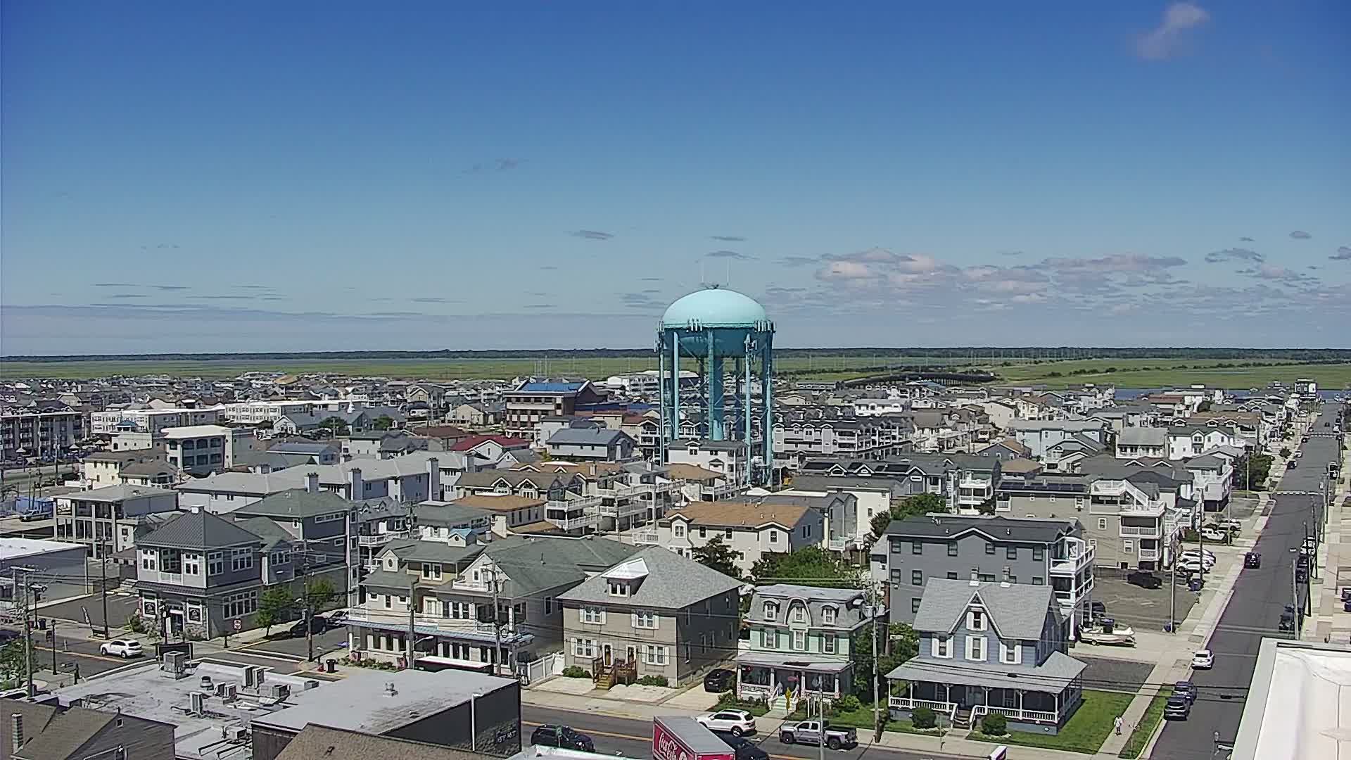 Spinnaker  PTZ Cam Looking Southwest - City Skyline View