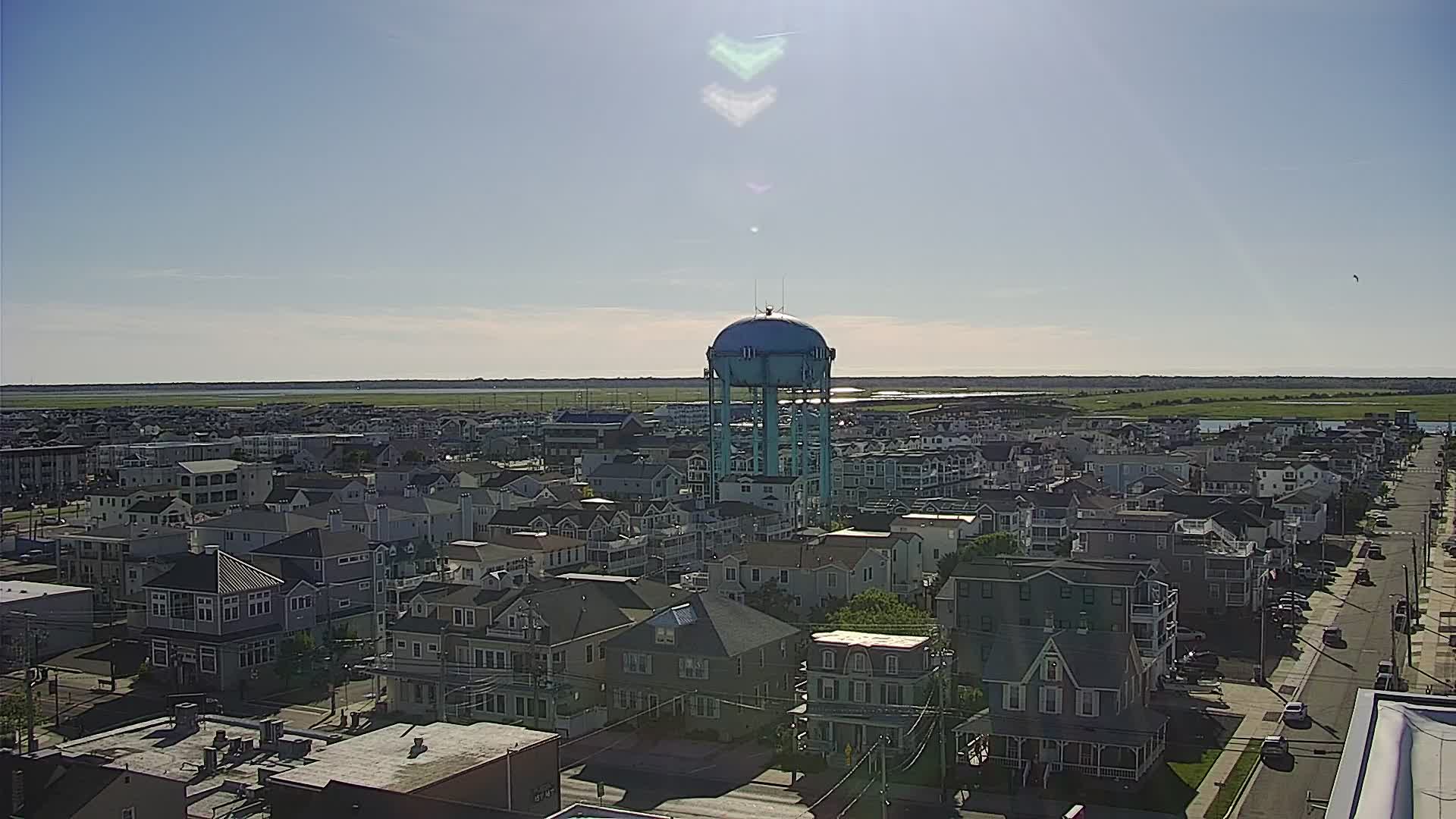 Spinnaker  PTZ Cam Looking Southwest - City Skyline View