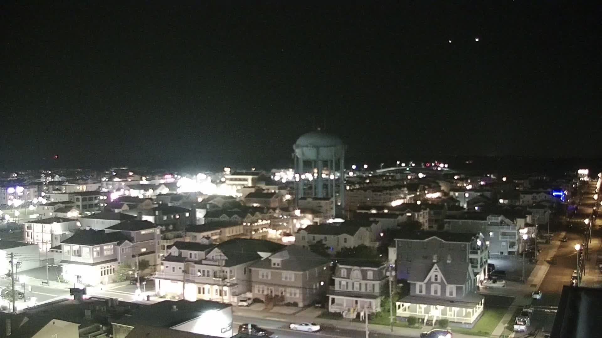 Spinnaker  PTZ Cam Looking Southwest - City Skyline View