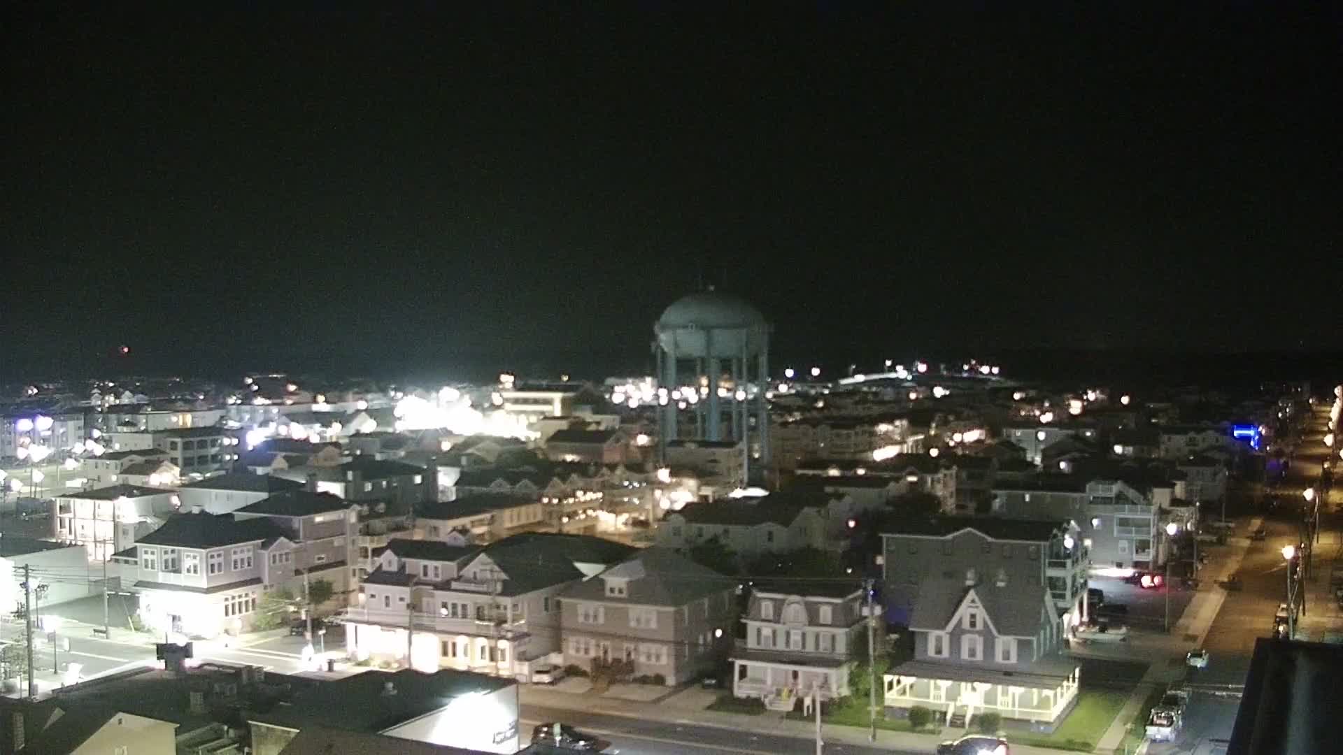Spinnaker  PTZ Cam Looking Southwest - City Skyline View