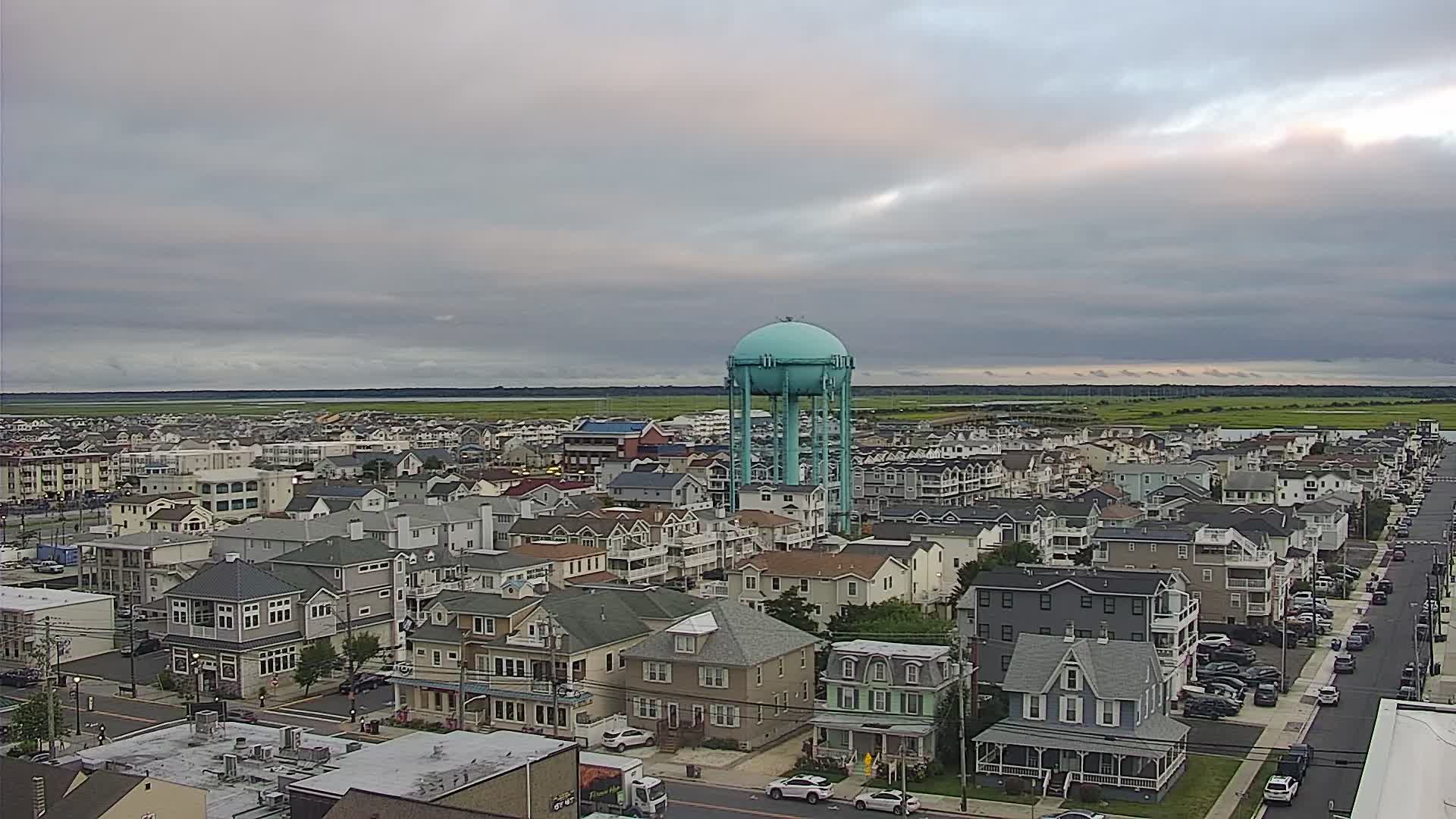 Spinnaker  PTZ Cam Looking Southwest - City Skyline View